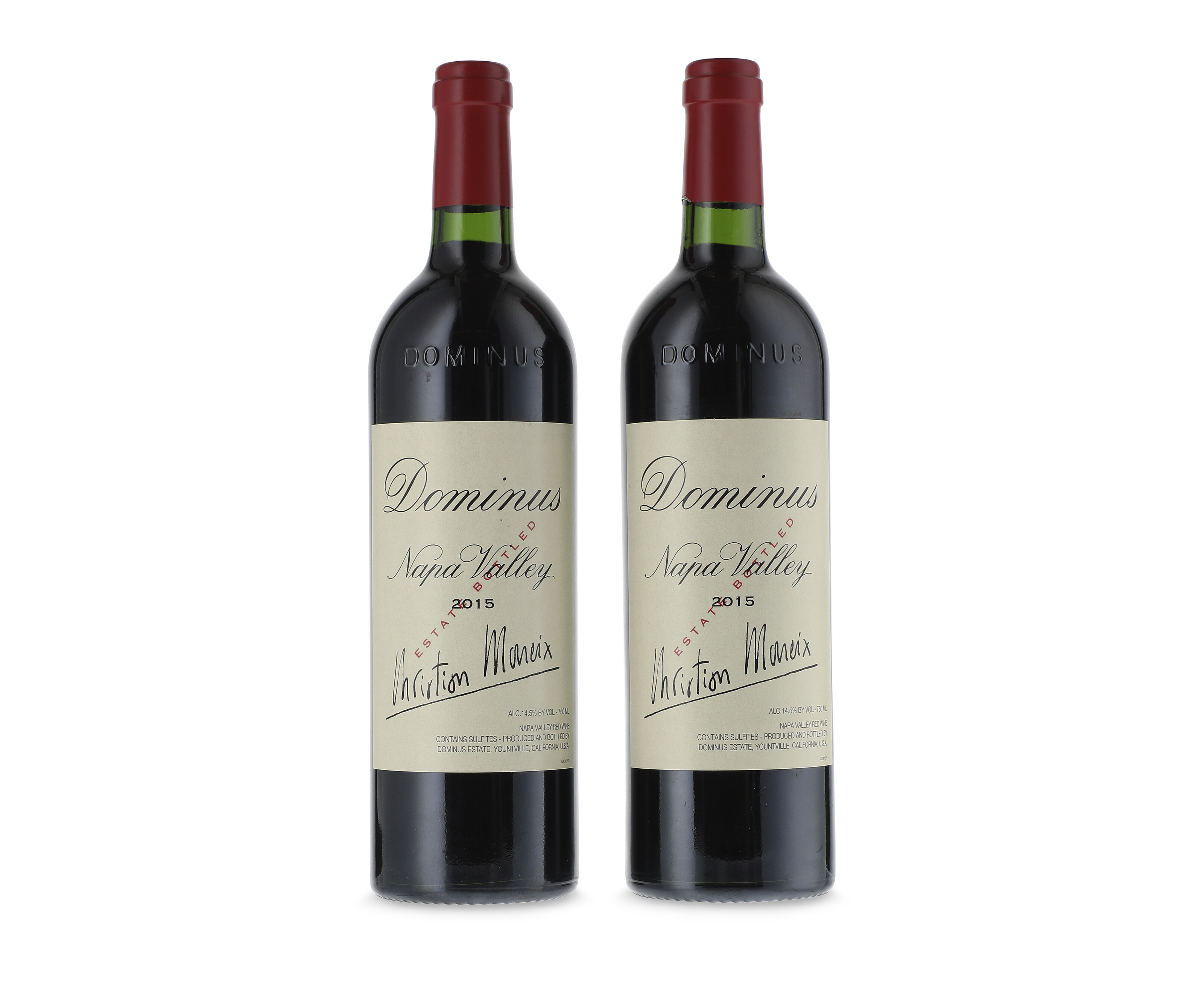 Dominus 2015, Napa Valley1 very slightly scuffed label | Christie’s