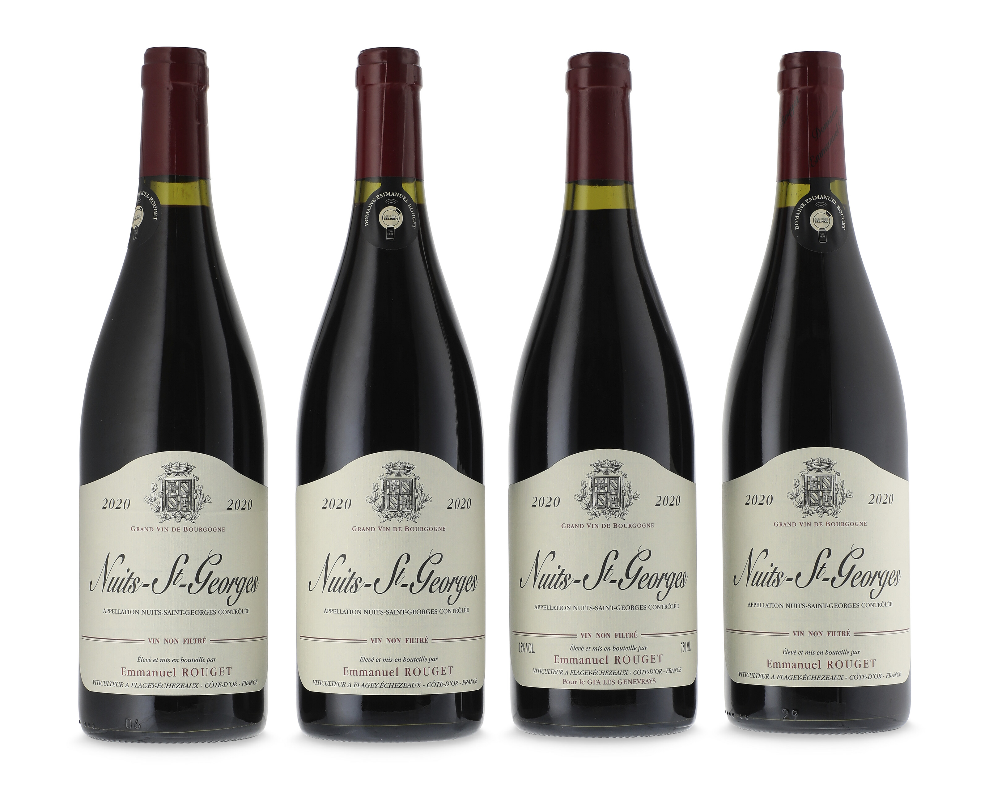 Mixed 2018 & 2020 Emmanuel Rouget, Nuits-Saint-Georges, 2018With