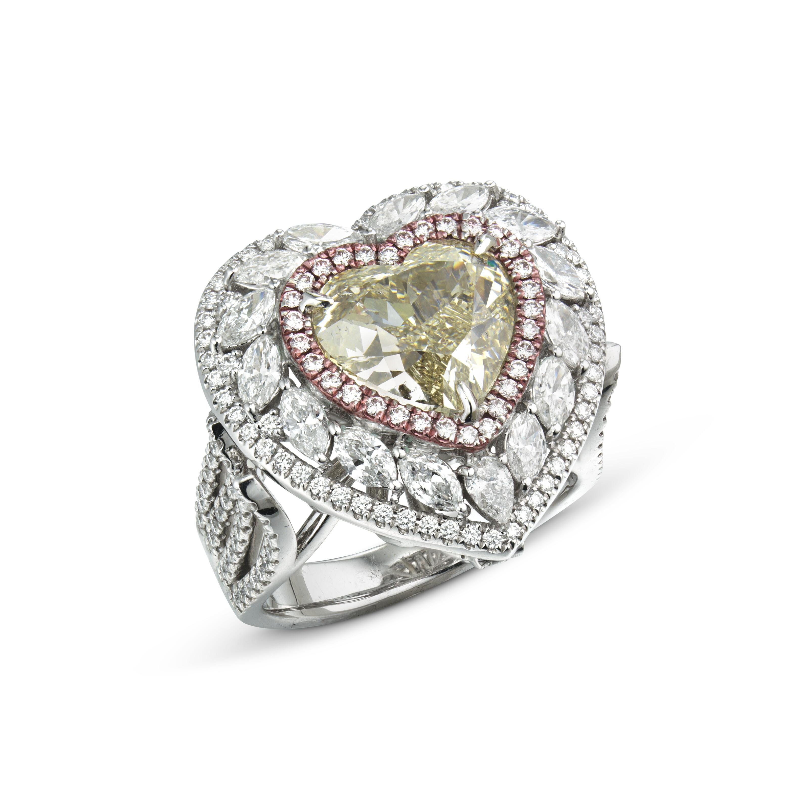 COLOURED DIAMOND AND DIAMOND RING, | Christie’s