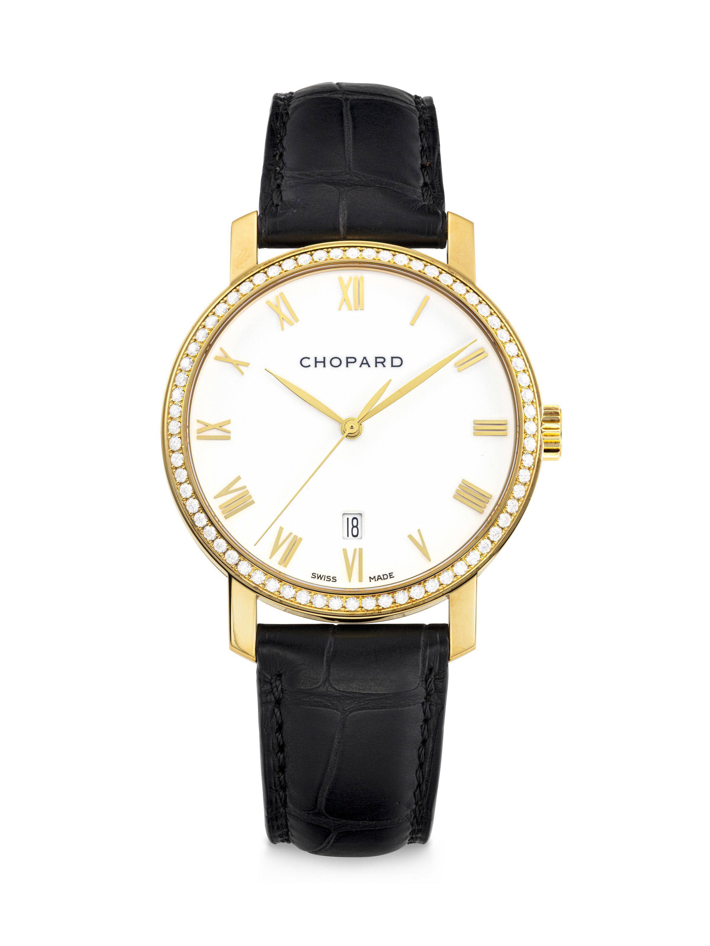 CHOPARD, GOLD AND DIAMOND-SET WRISTWATCH, REF. 171278-0001, CASE
