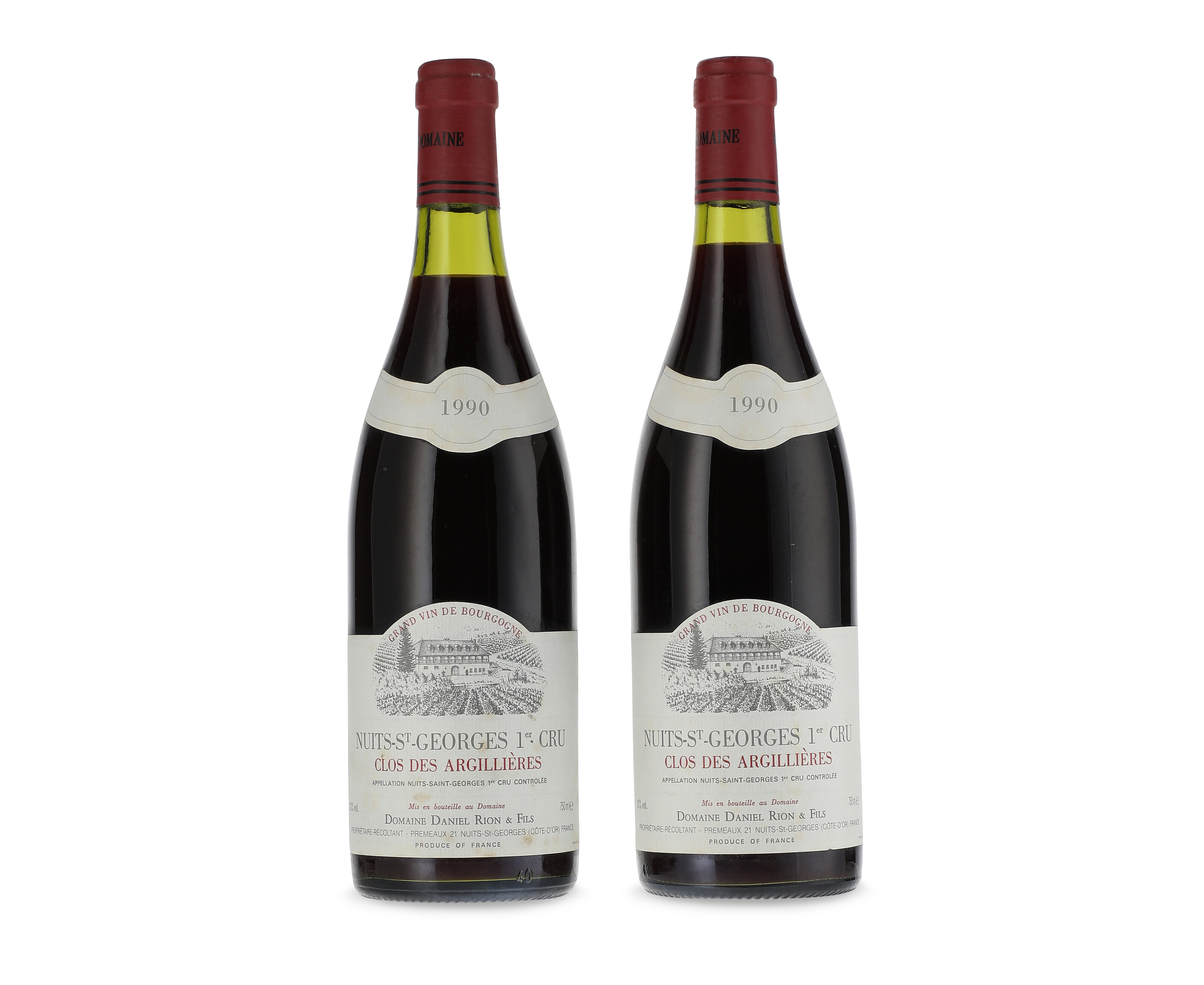 Domaine Daniel Rion & Fils, Nuits-Saint-Georges Clos des Argillières ...