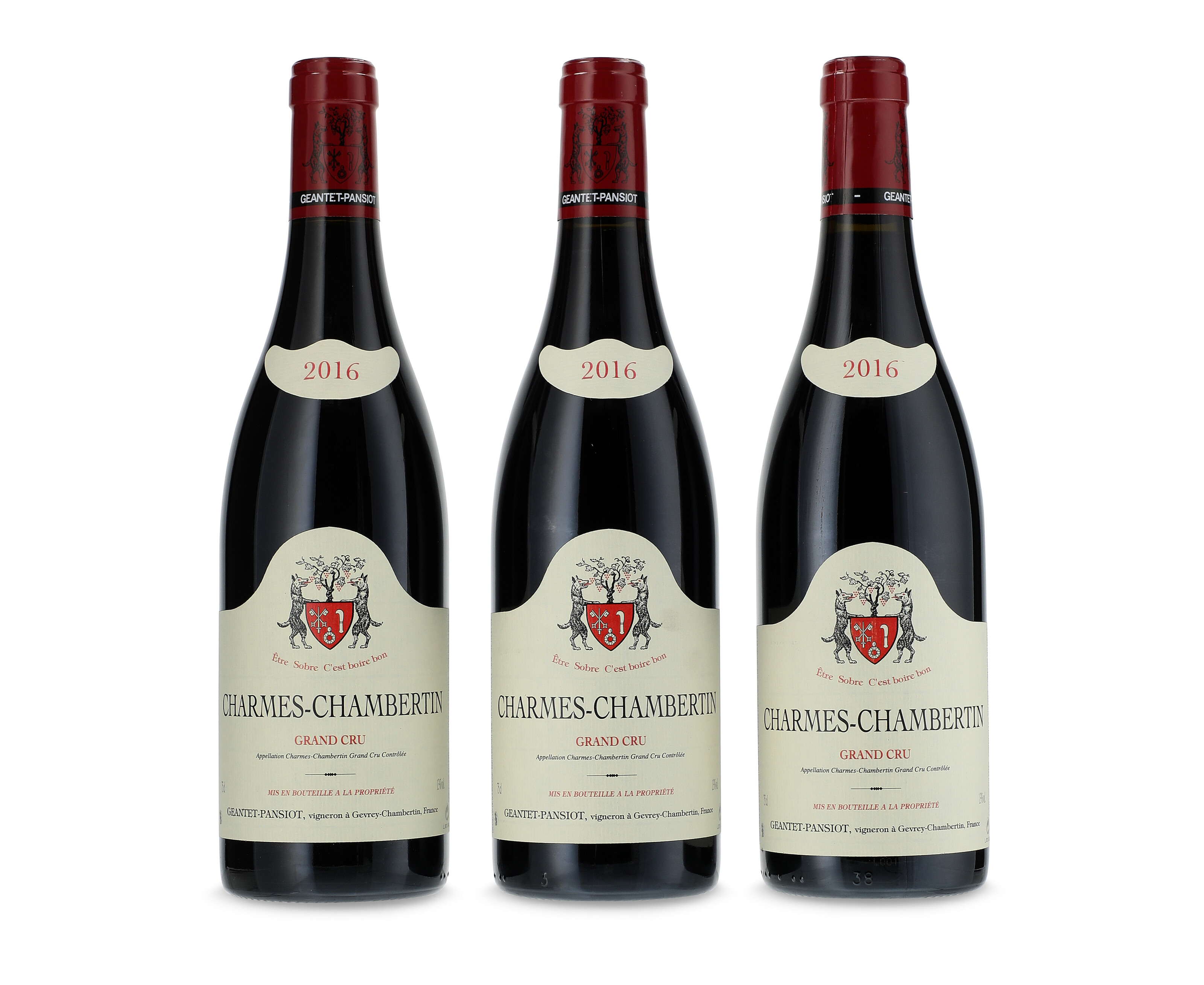 Géantet-Pansiot, Chambertin 2016, Côte de Nuits, Grand Cru