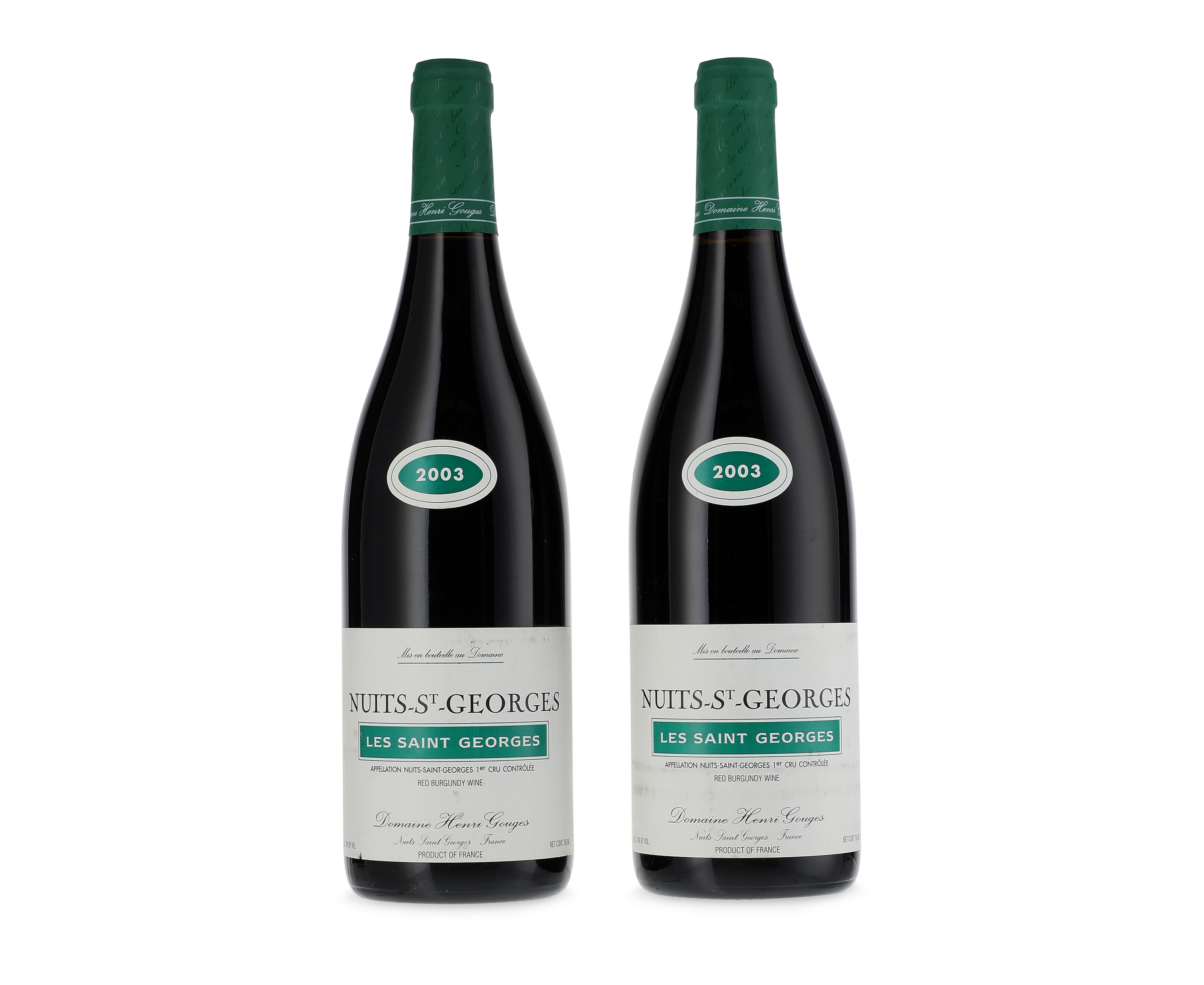 Domaine Henri Gouges, Nuits-Saint-Georges Les Saints-Georges 2003, Côte ...