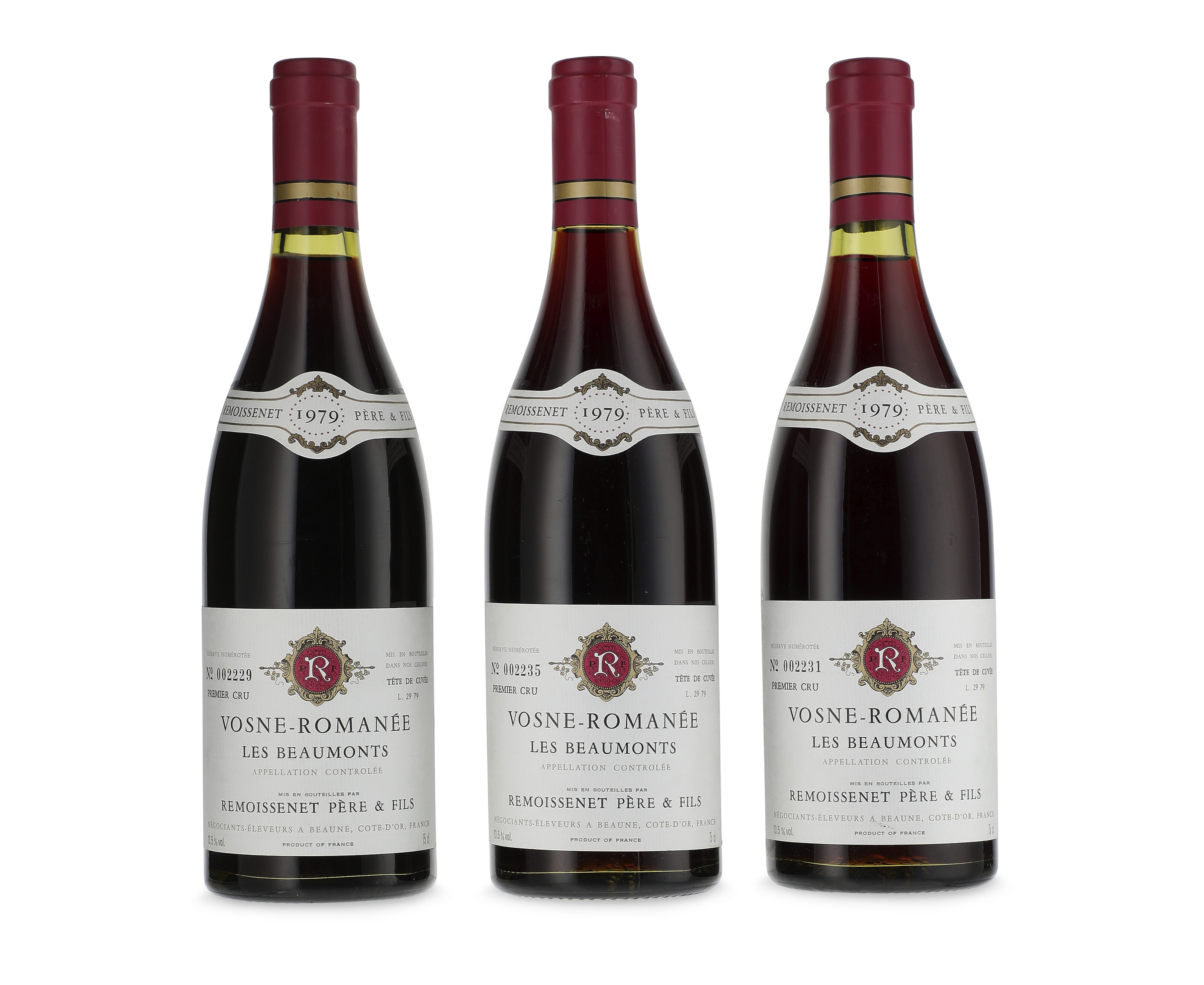 Remoissenet Père & Fils, Vosne-Romanée Les Beaux Monts 1979, Côte de ...