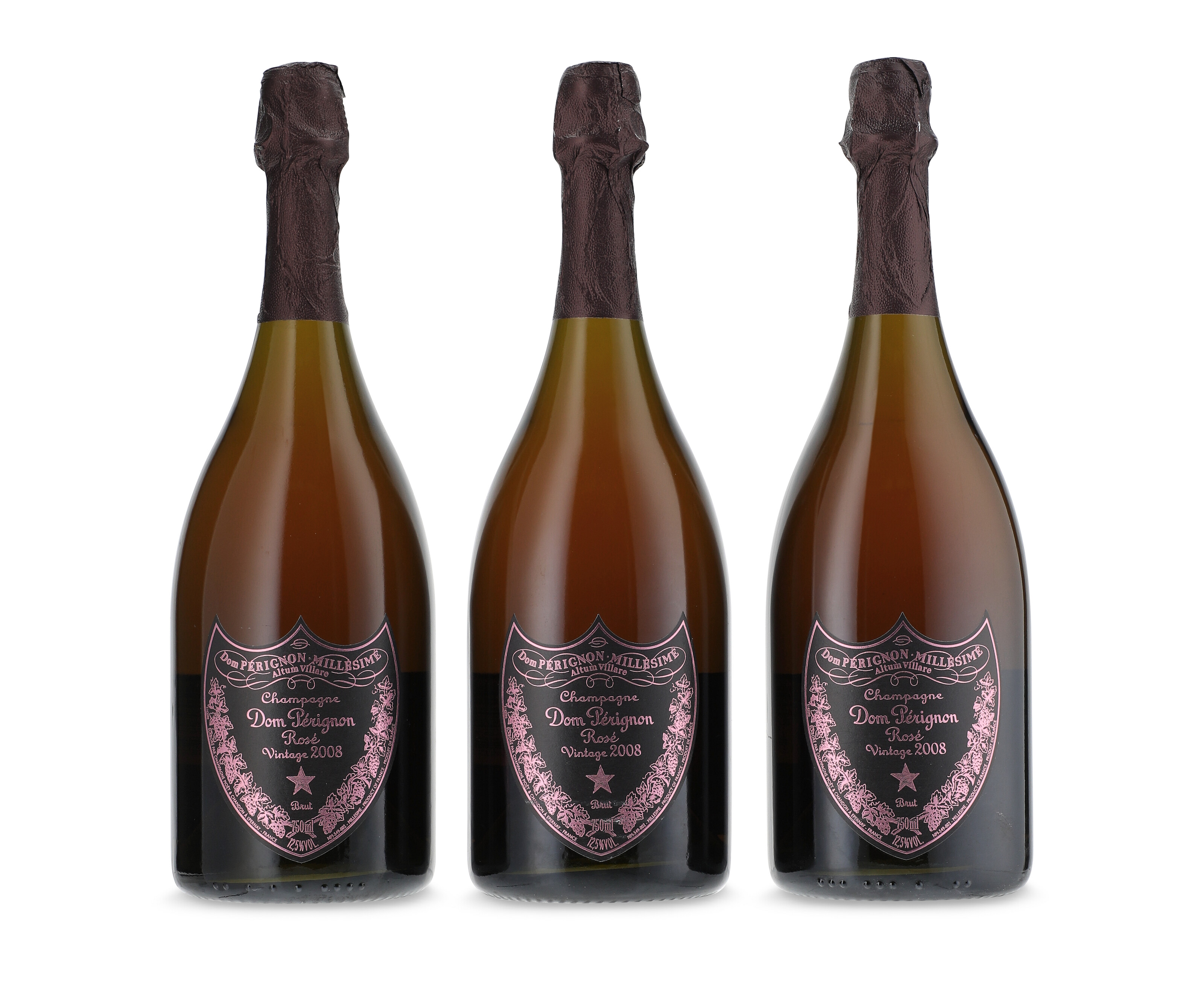 Dom Pérignon, Rosé 2008, ChampagneSlightly scuffed back labels | Christie’s