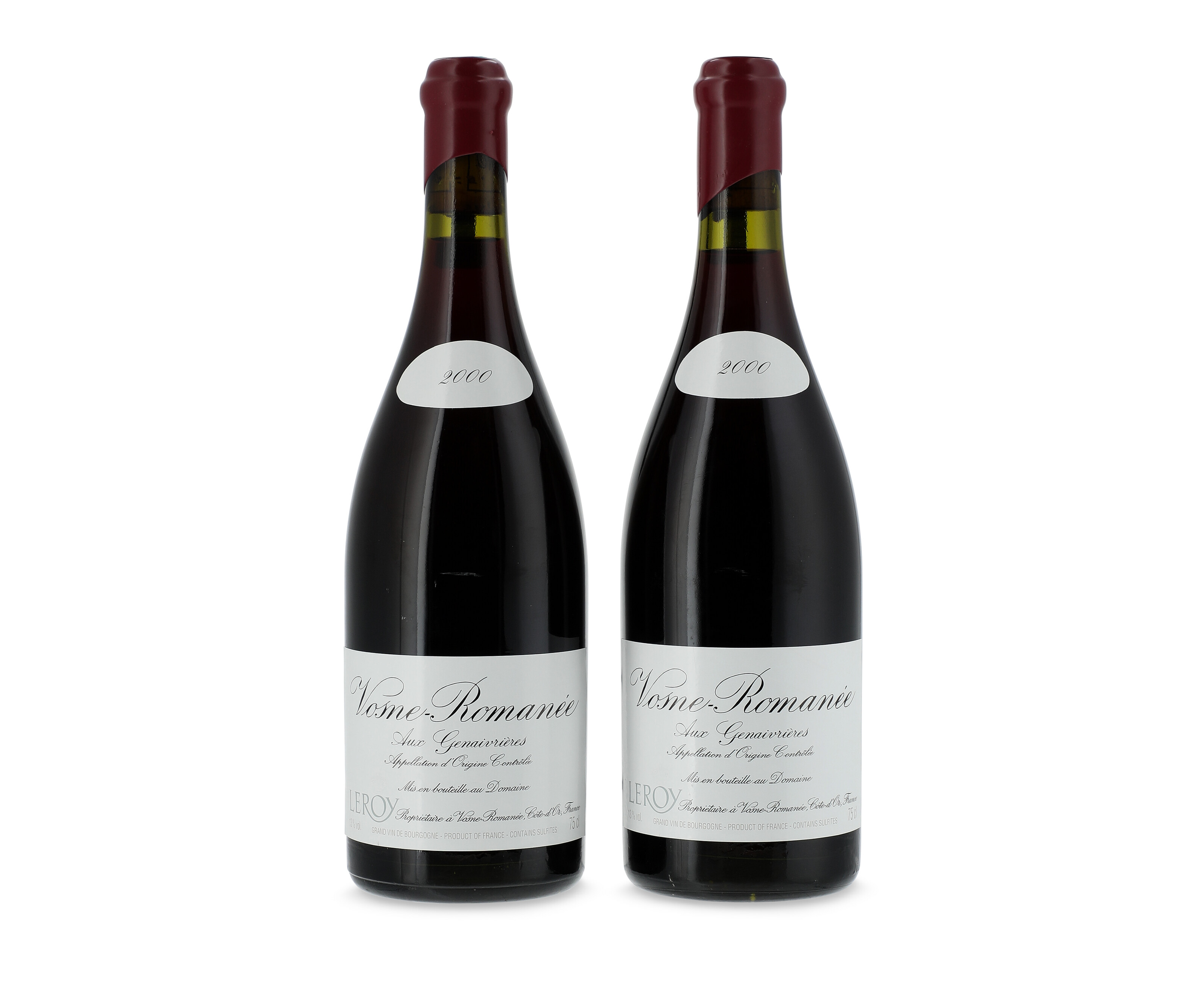 Domaine Leroy, Pommard, Les Vignots 2001, Bottle #s3691-3696