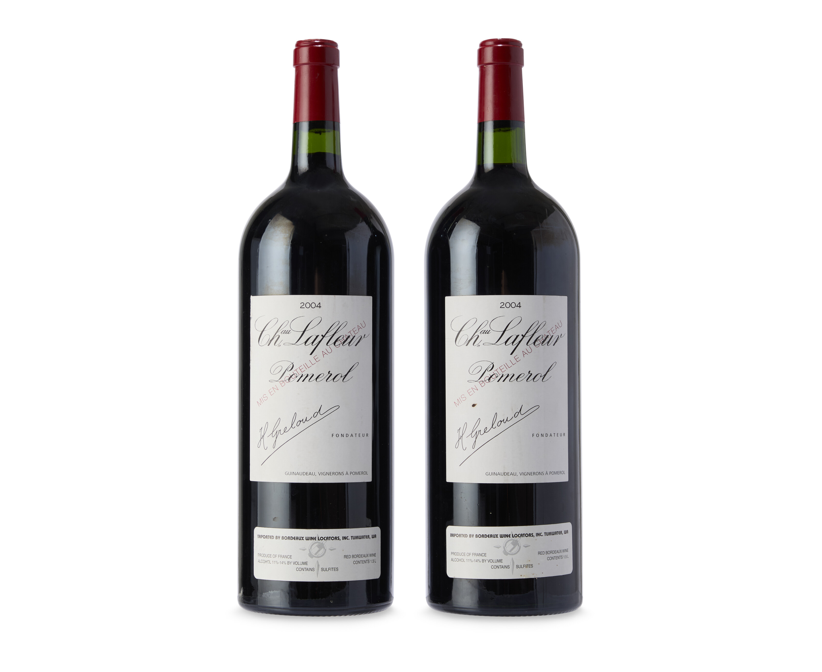 Petrus 1999, u.bn or better, slightly stained labels with 1