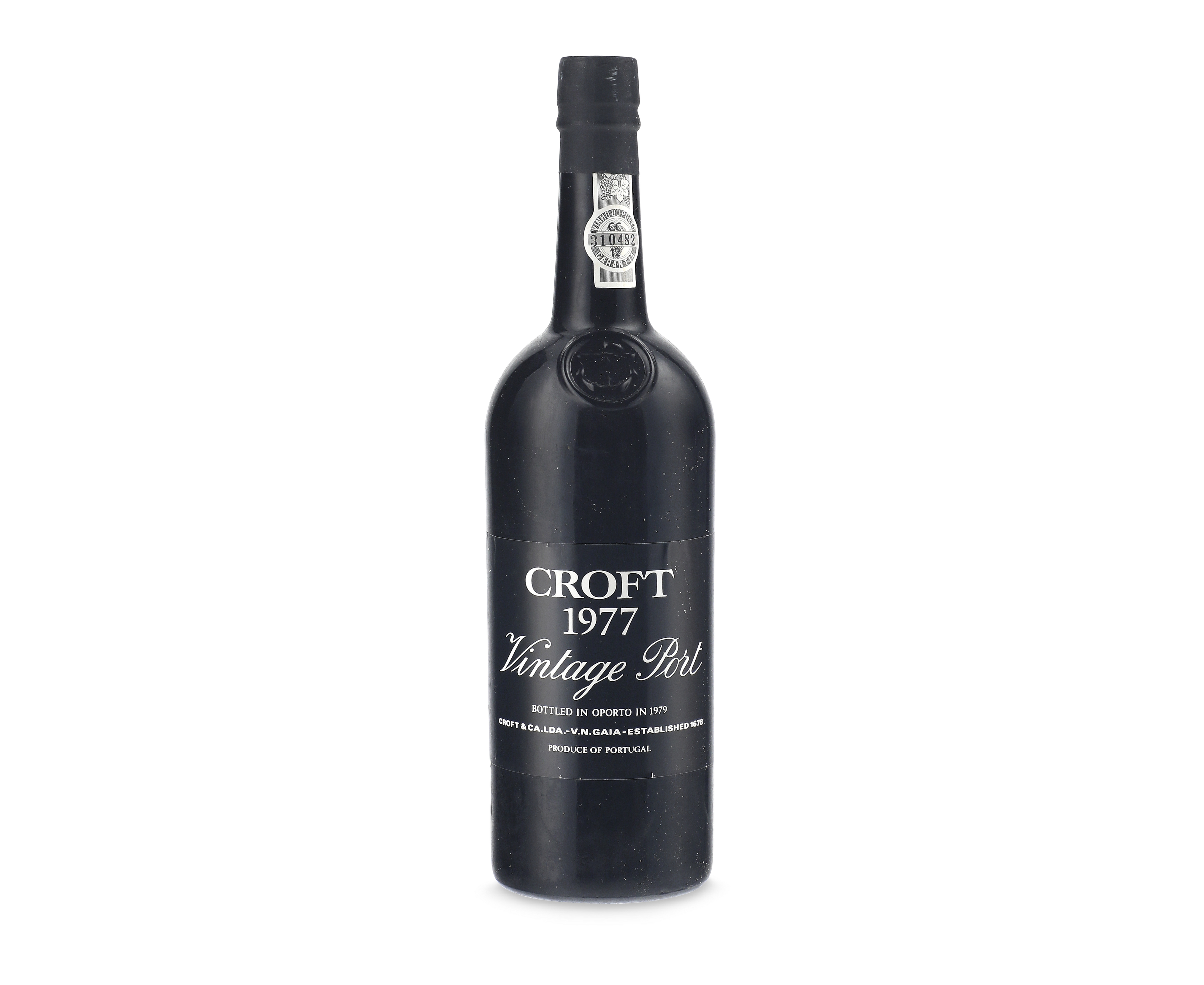 Croft 1977, Oportou.10 bn or better, 2vts, slightly scuffed labels, 10 ...
