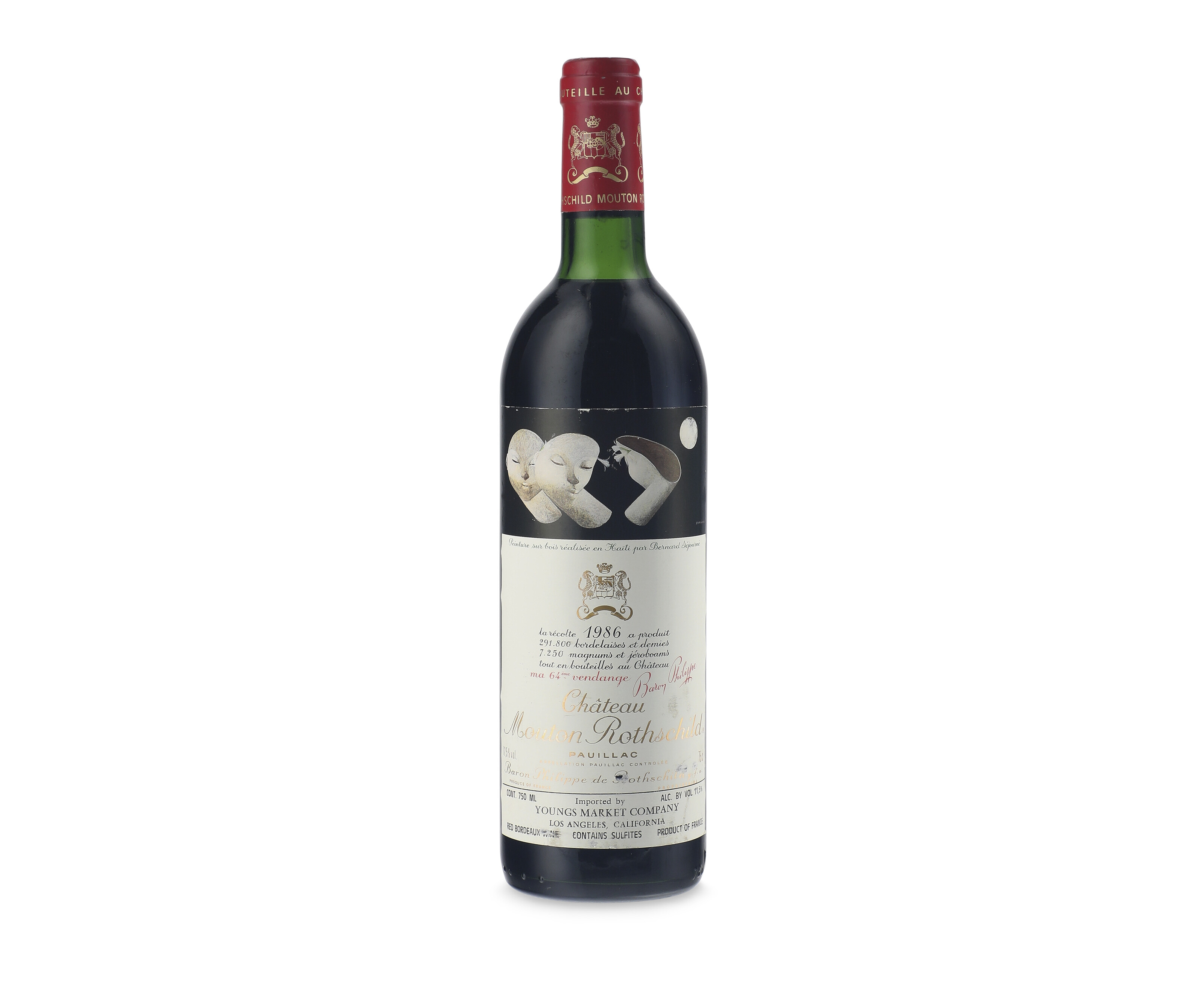 Château Mouton Rothschild 1986, Pauillac, 1er Cru Classé u.ts 