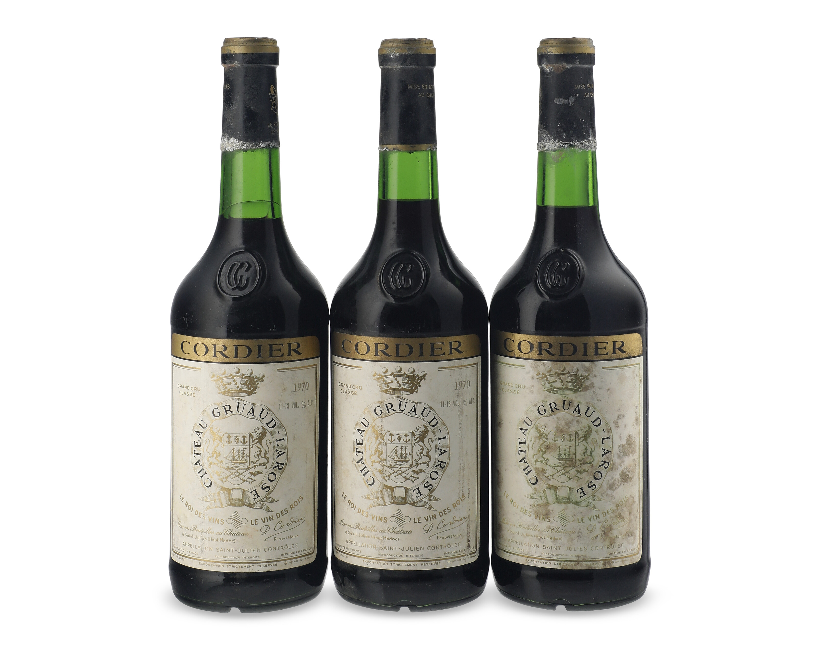 Château Gruaud Larose 1970, Saint-Julien, 2ème Cru Classé u. 6bn, 1ts ...