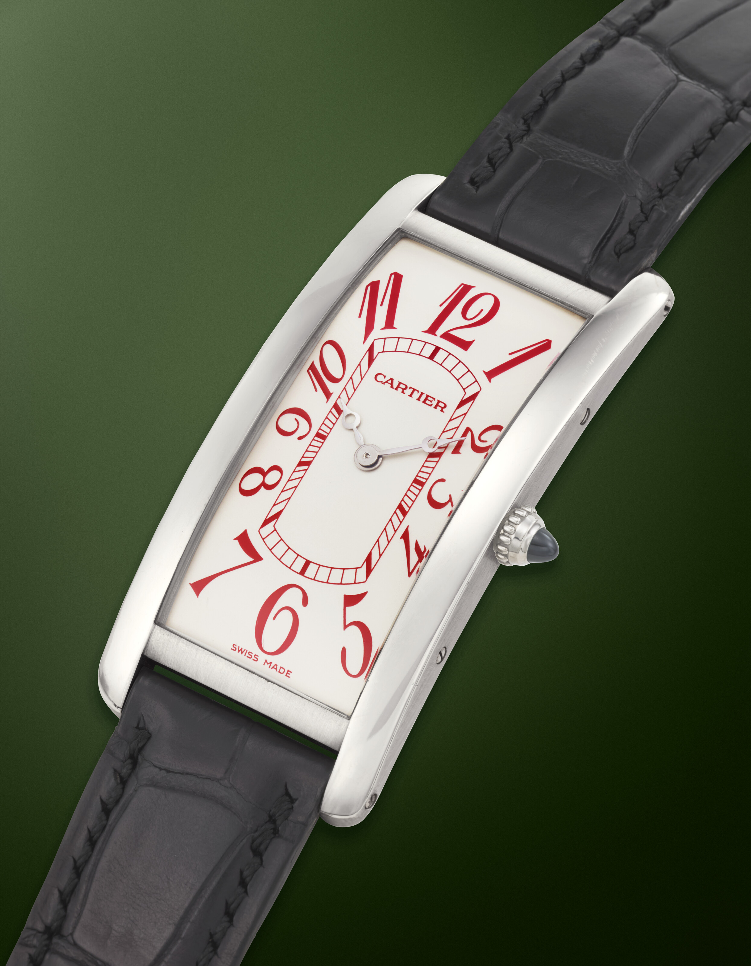 CARTIER. A UNIQUE AND EXTREMELY ATTRACTIVE PLATINUM LARGE