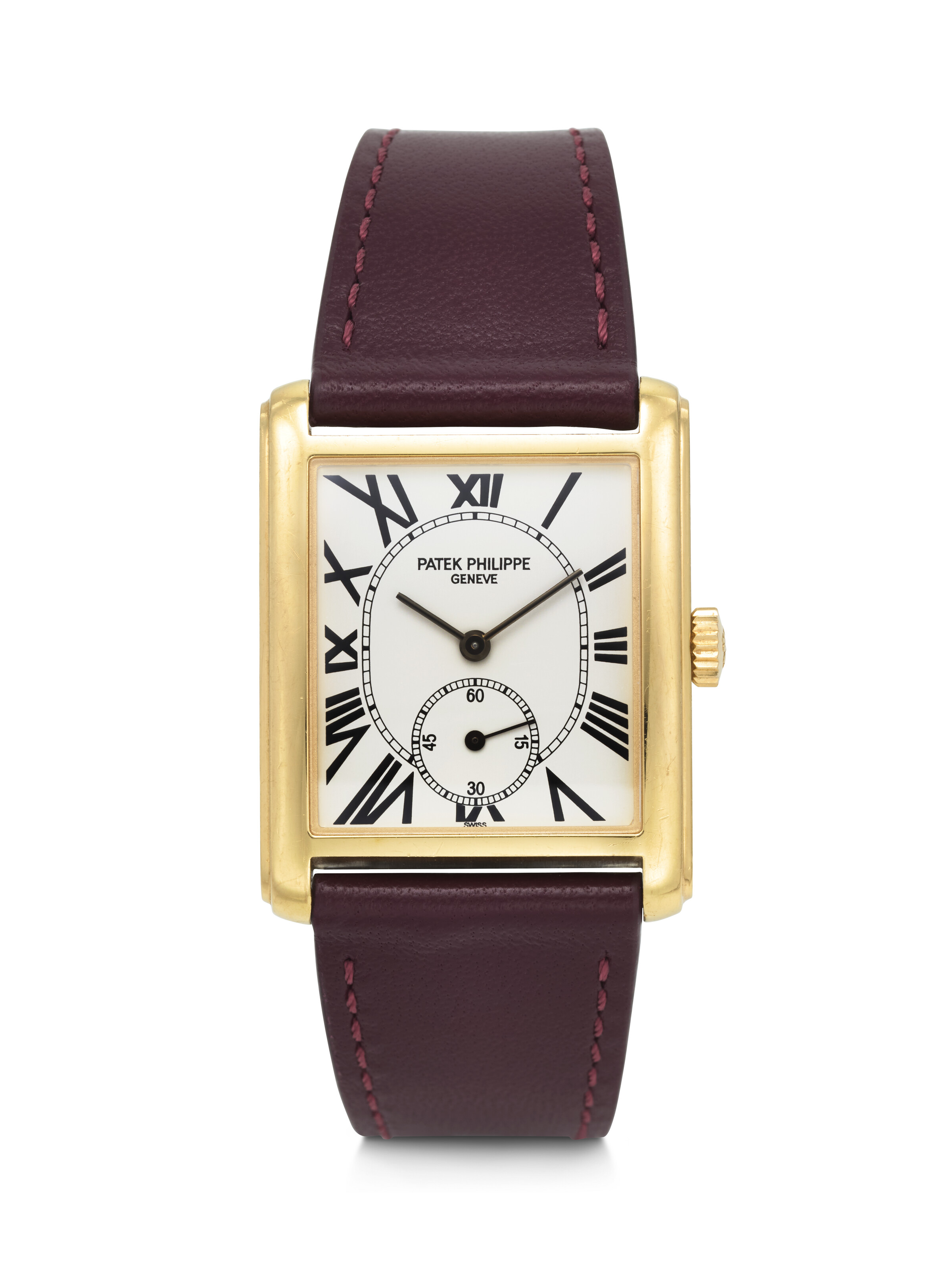 Patek Philippe PATEK PHILIPPE, ELEGANT 18K GOLD RECTANGULAR 'GONDOLO', REF. 5014