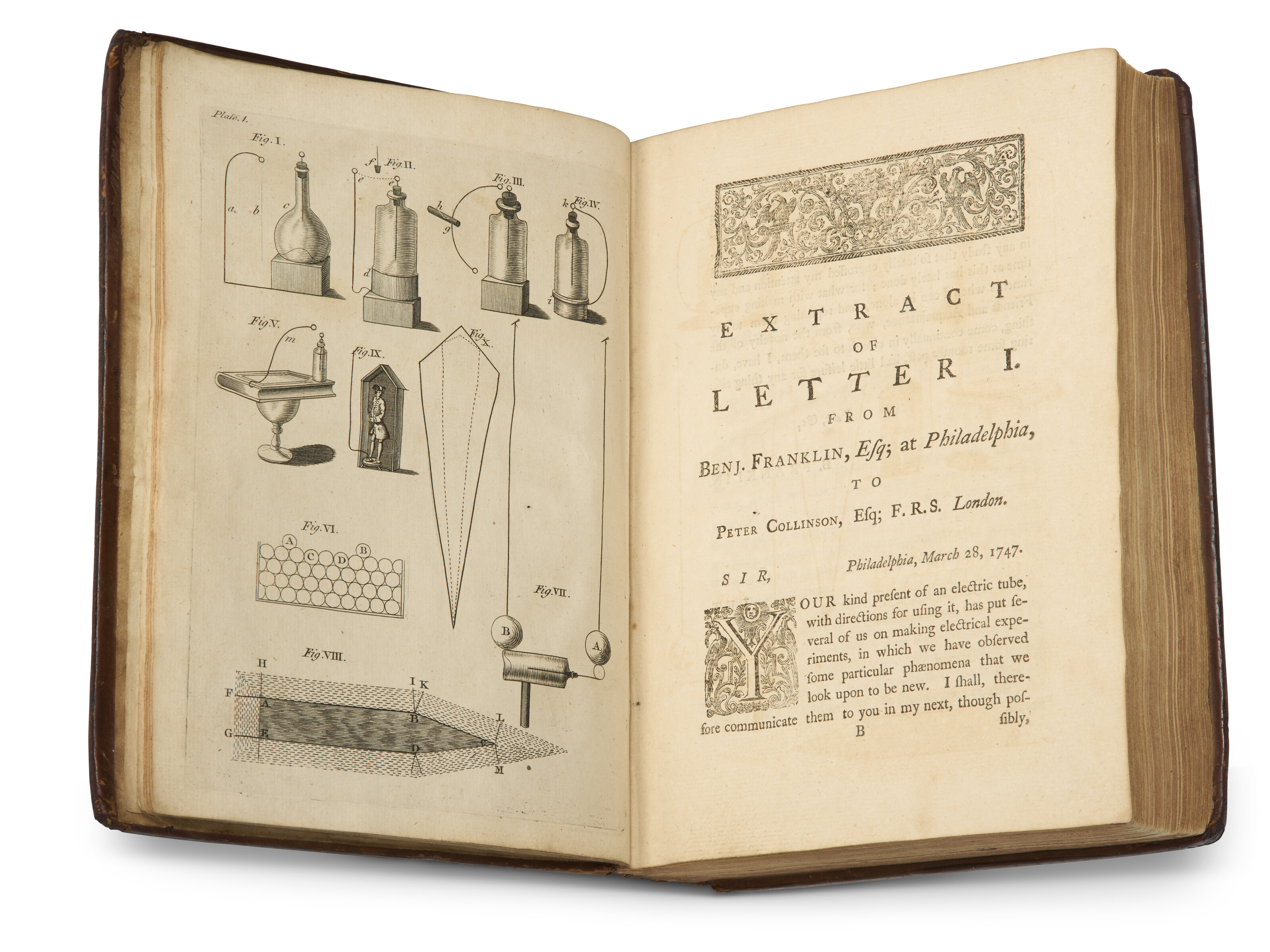 Experiments and Observations on Electricity, Benjamin Franklin