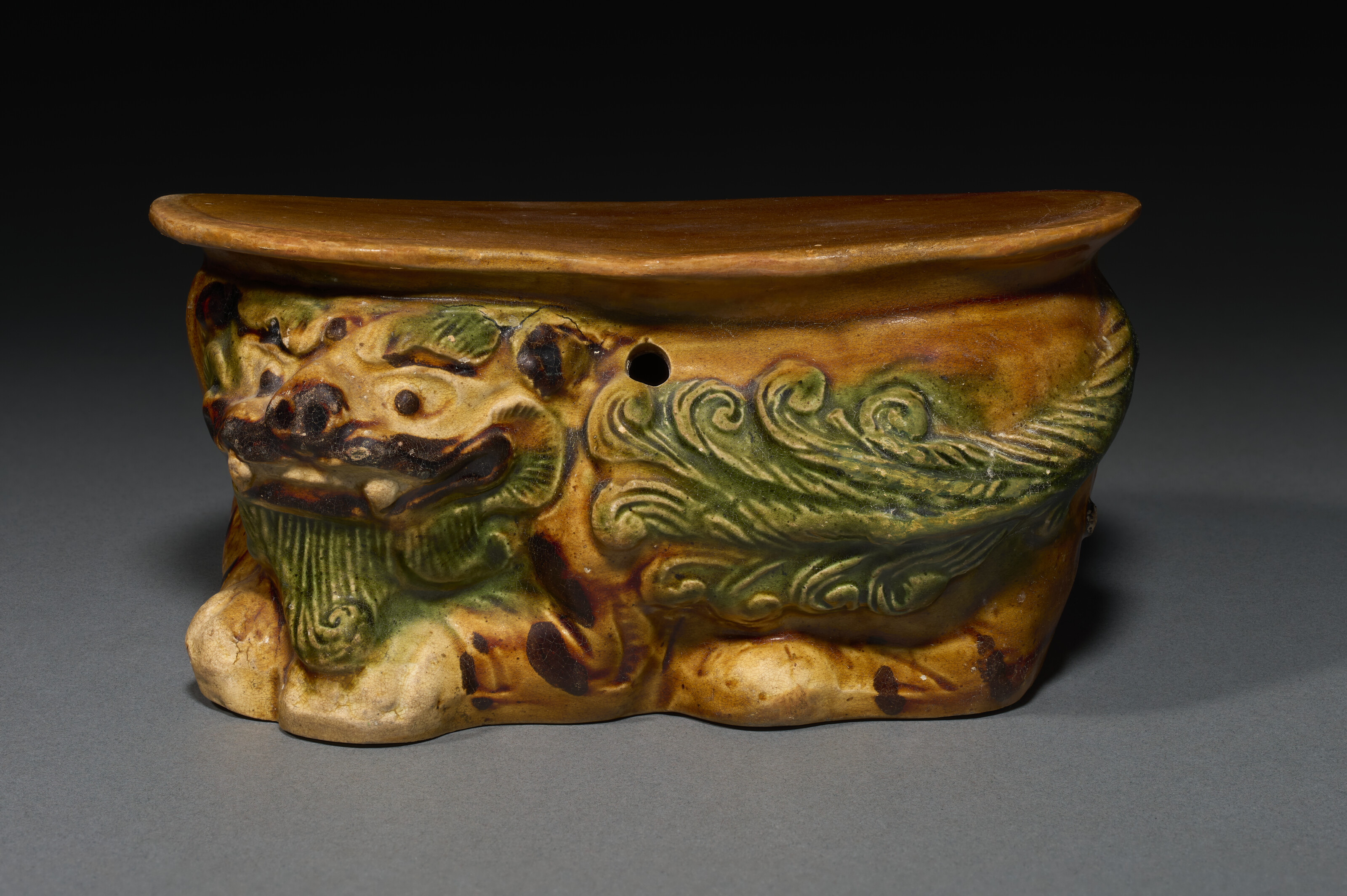 A BRONZE 'GARLIC-MOUTH' VESSEL, HU, CHINA, HAN DYNASTY (206 BC-AD