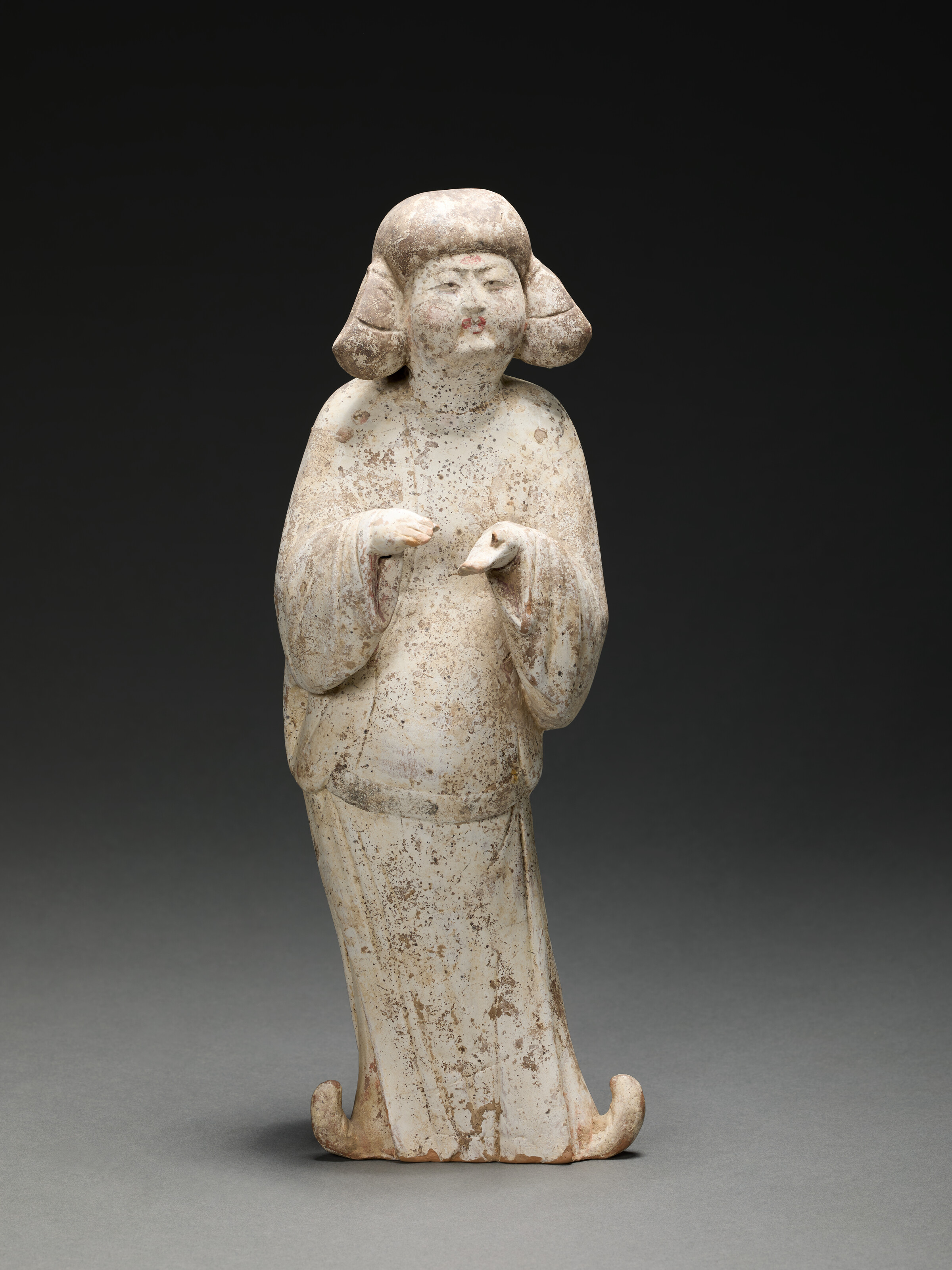 中國唐彩繪陶仕女俑, CHINA, TANG DYNASTY (AD 618-907) | Christie's