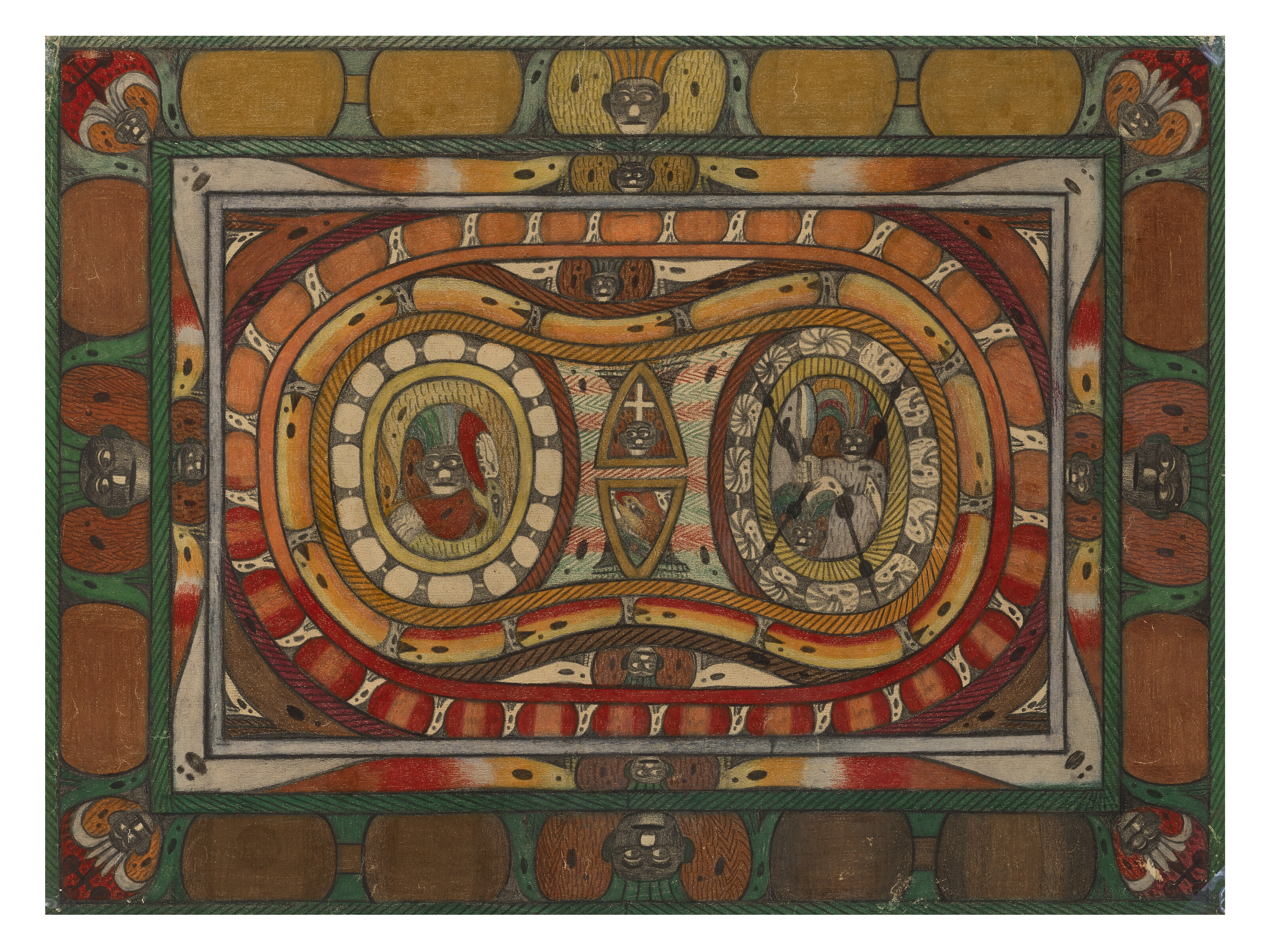 ADOLF WÖLFLI (1864-1930), Vile Milliarden Stund (Double-Sided