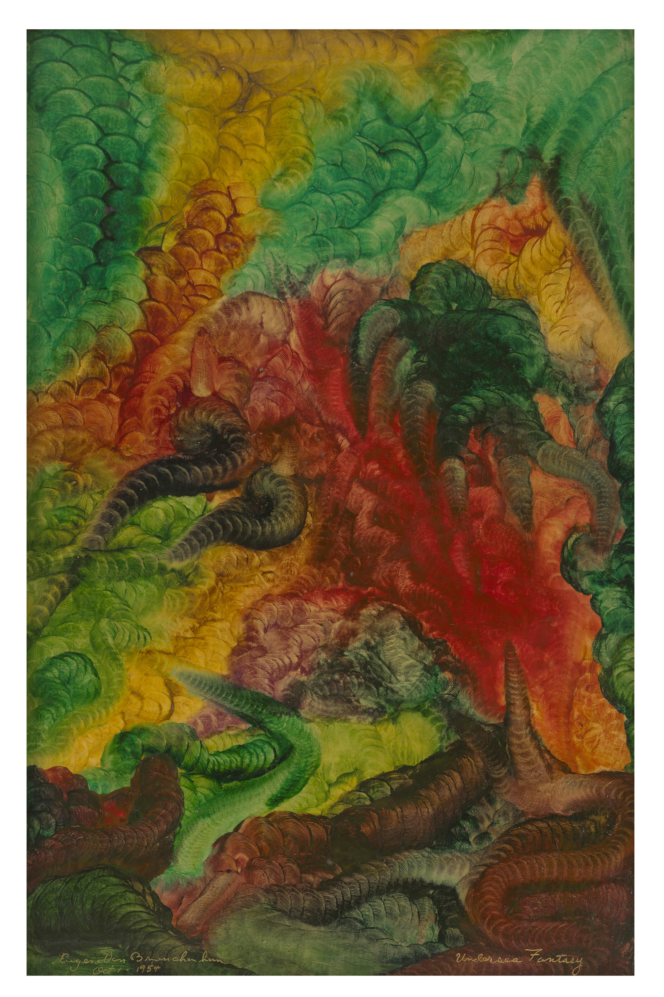 Eugene Von Bruenchenhein アート本　洋書 EUGENE VON BRUENCHENHEIN (1910-1983), Undersea Fantasy | Christie's