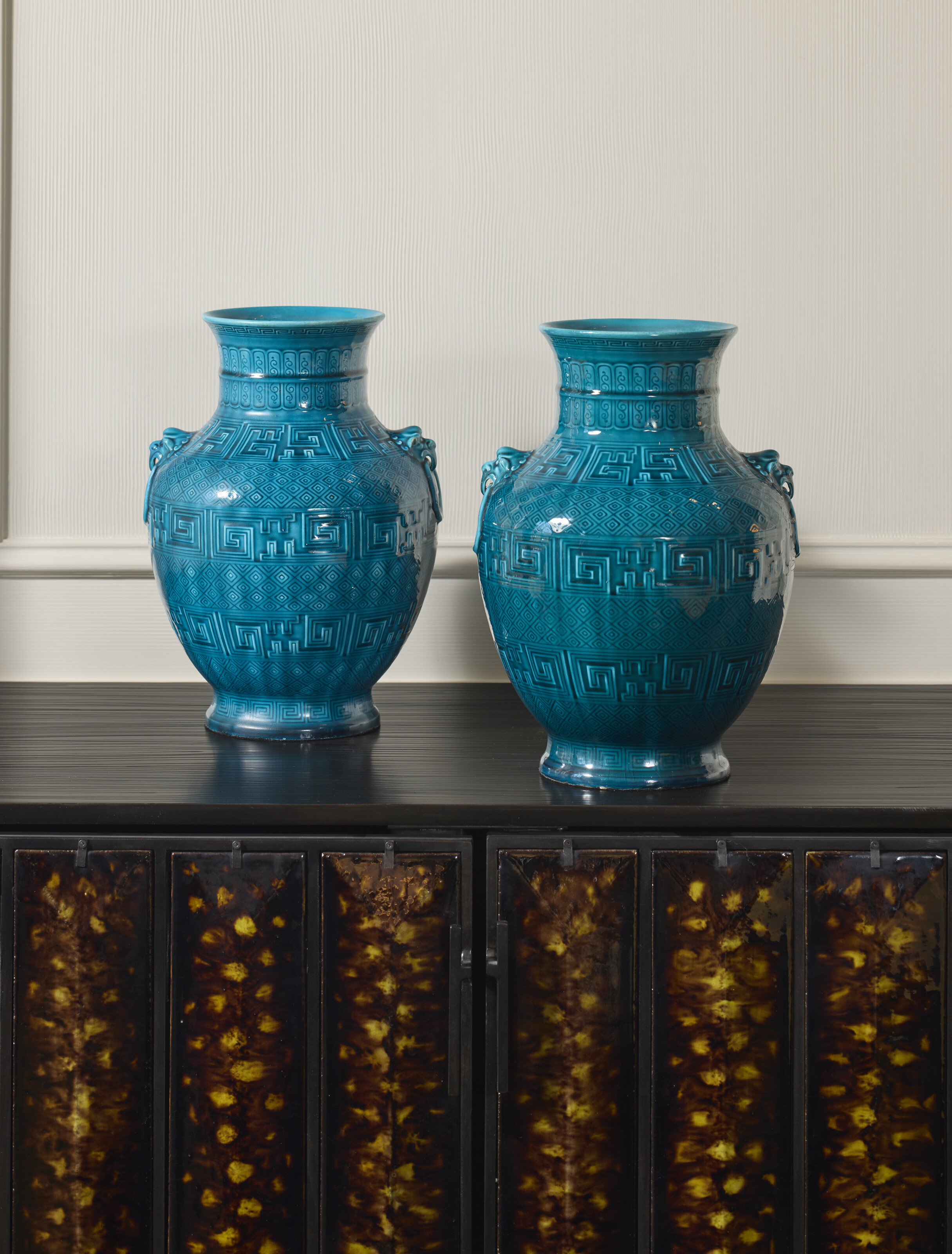 THEODORE DECK (1823-1891), Pair of Vases, circa 1880 | Christie's