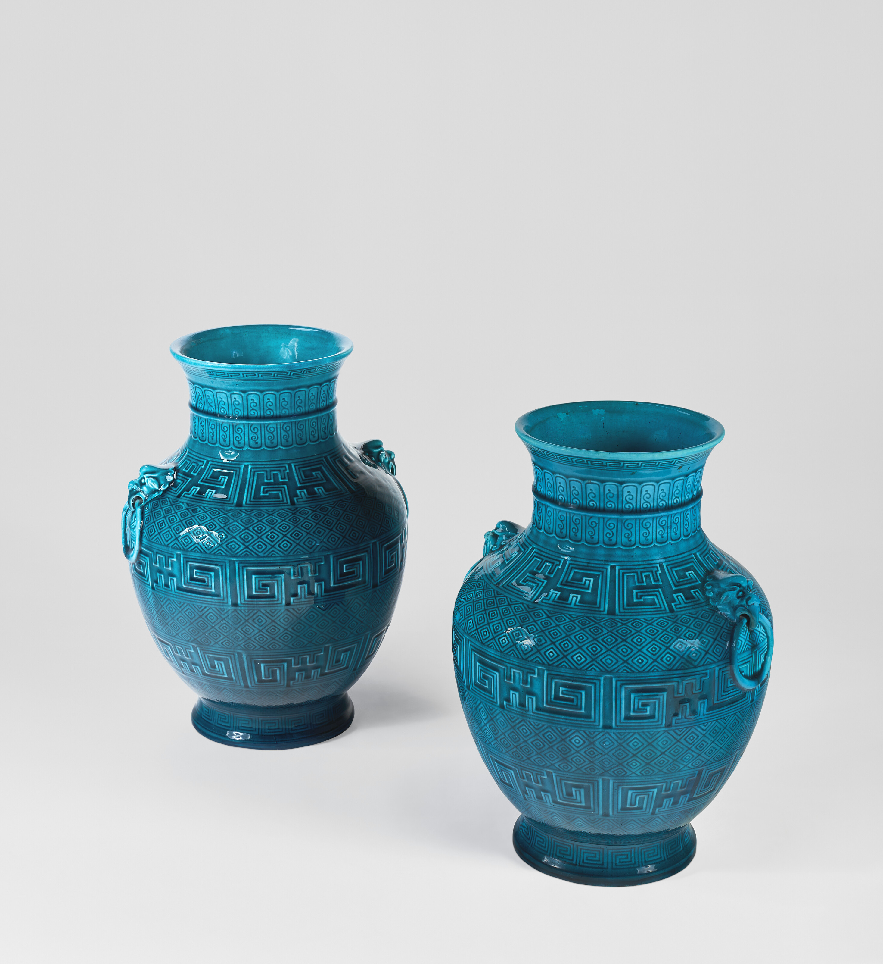 THEODORE DECK (1823-1891), Pair of Vases, circa 1880 | Christie's