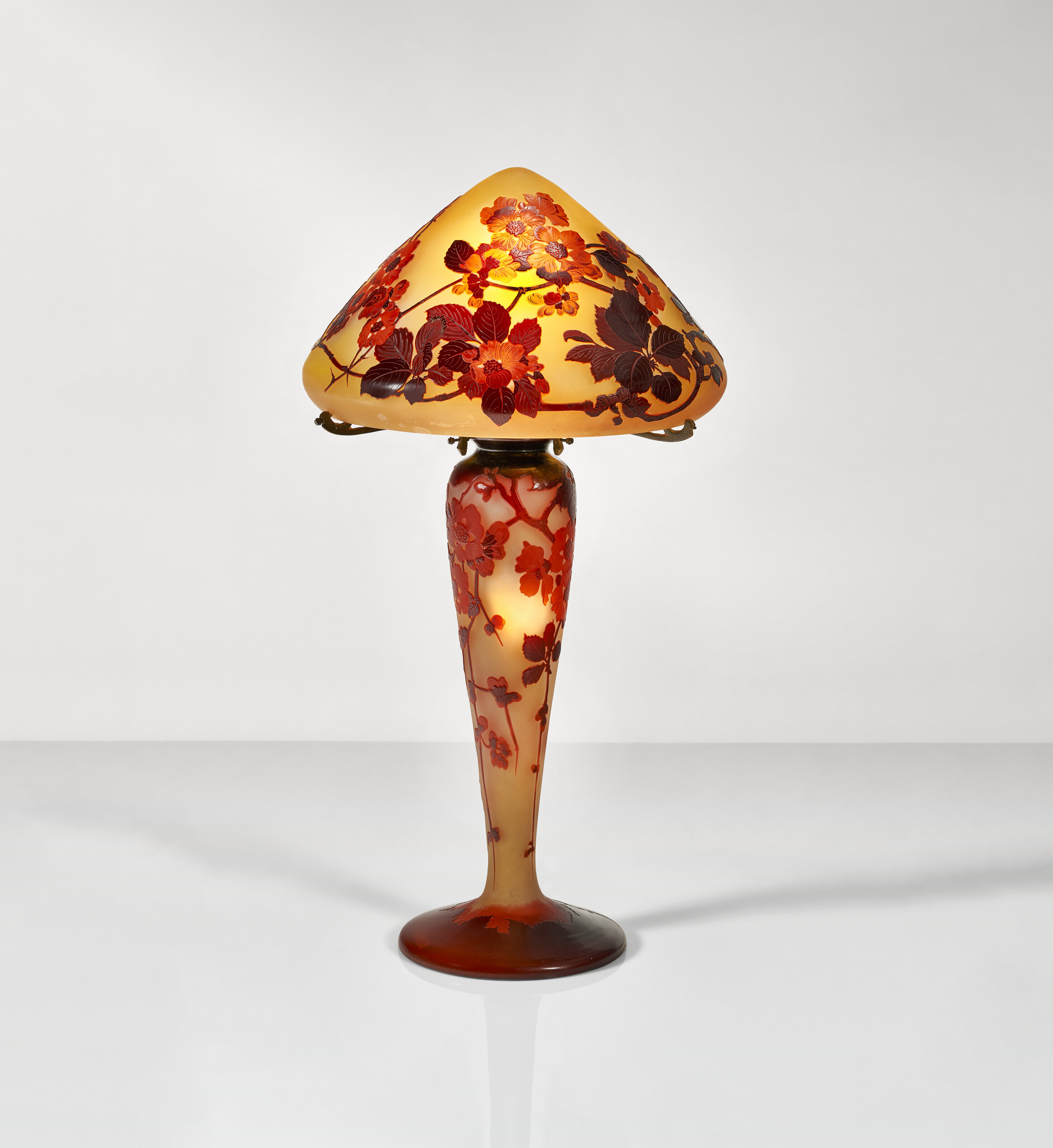 GALLÉ, 'Prunus' Table Lamp, circa 1910 | Christie's