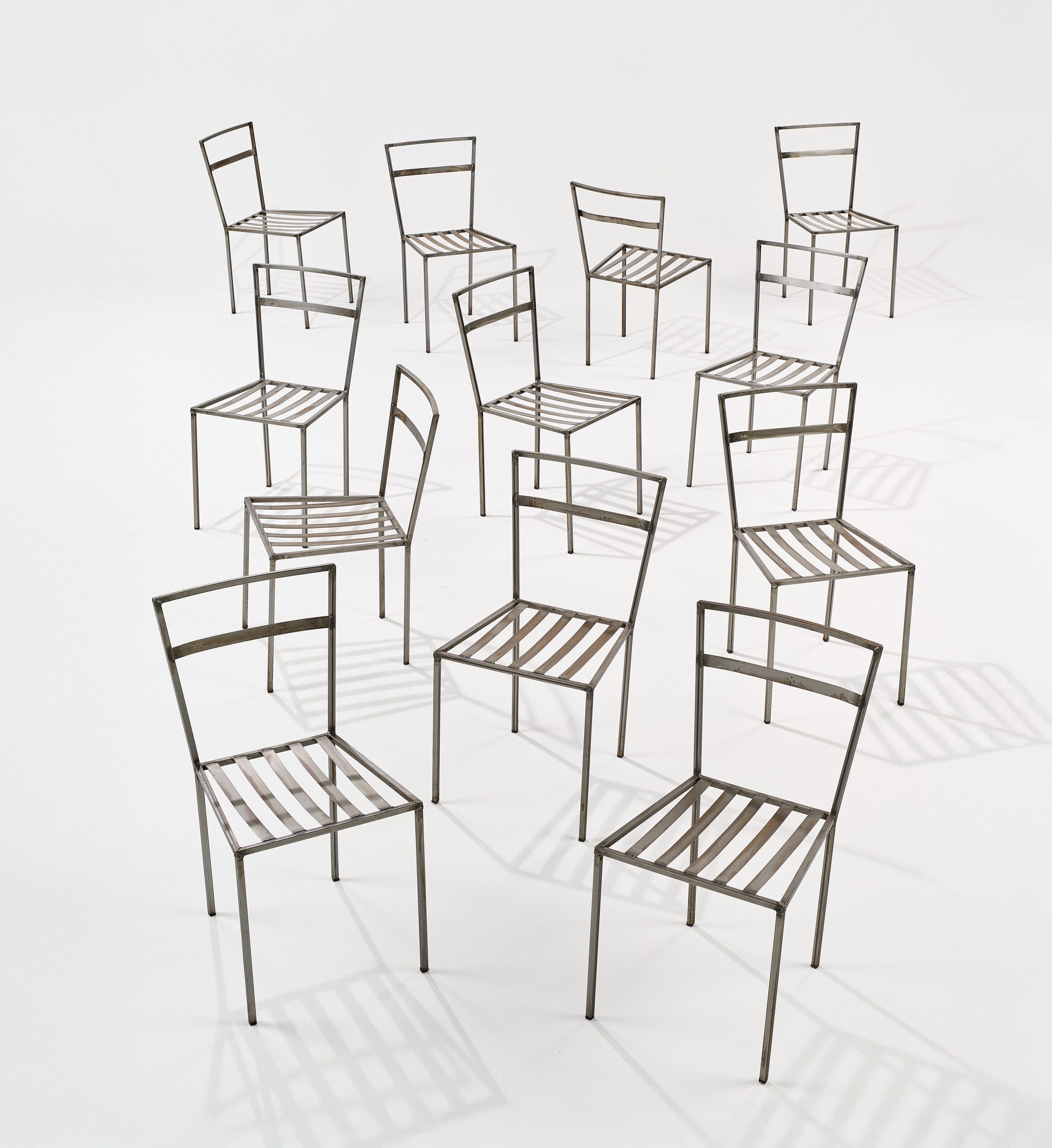 Catalog image of Set of Twelve Chairs, 1987