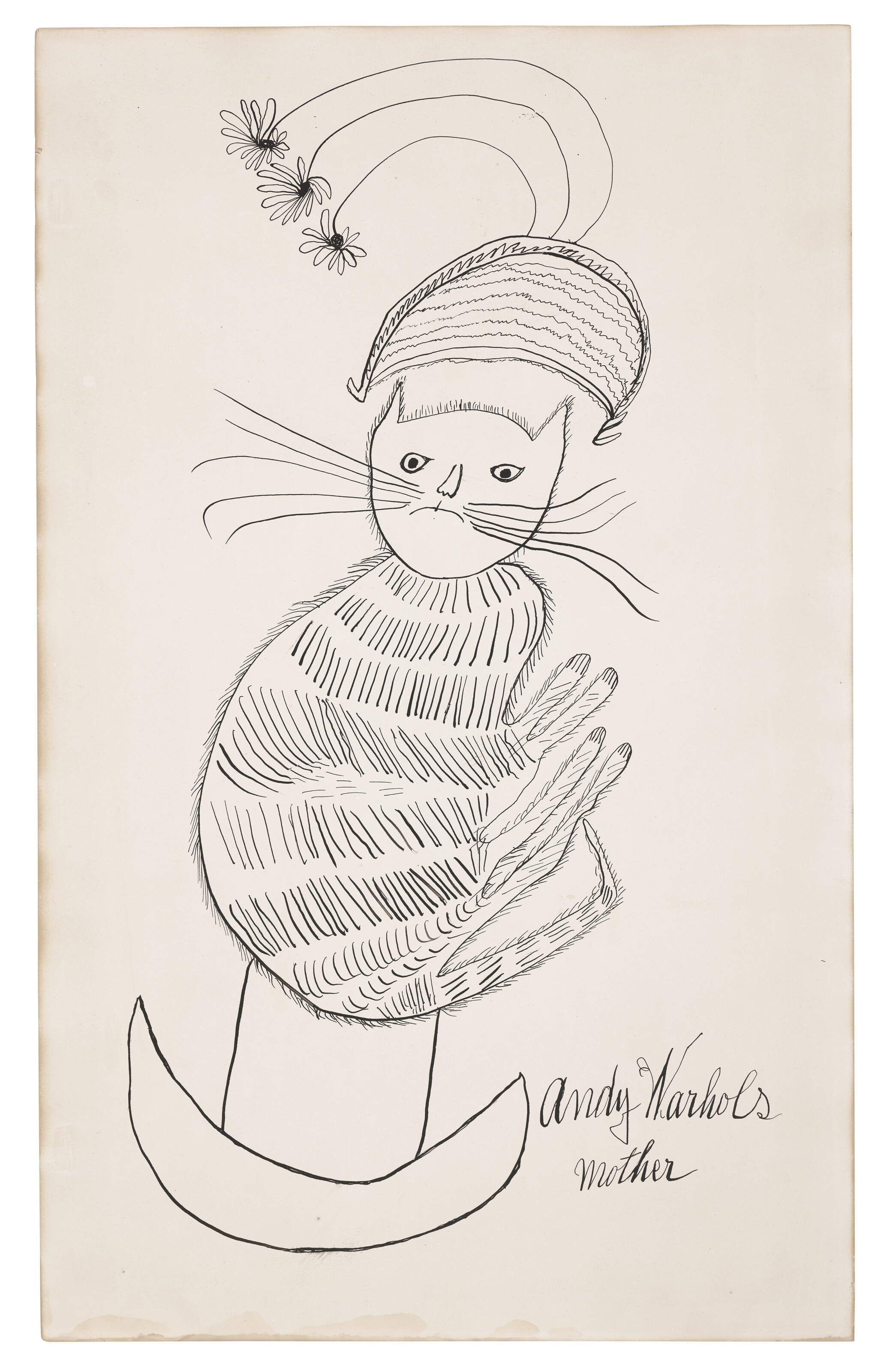ANDY WARHOL (1928-1987), Holy Cat: By Andy Warhol's Mother