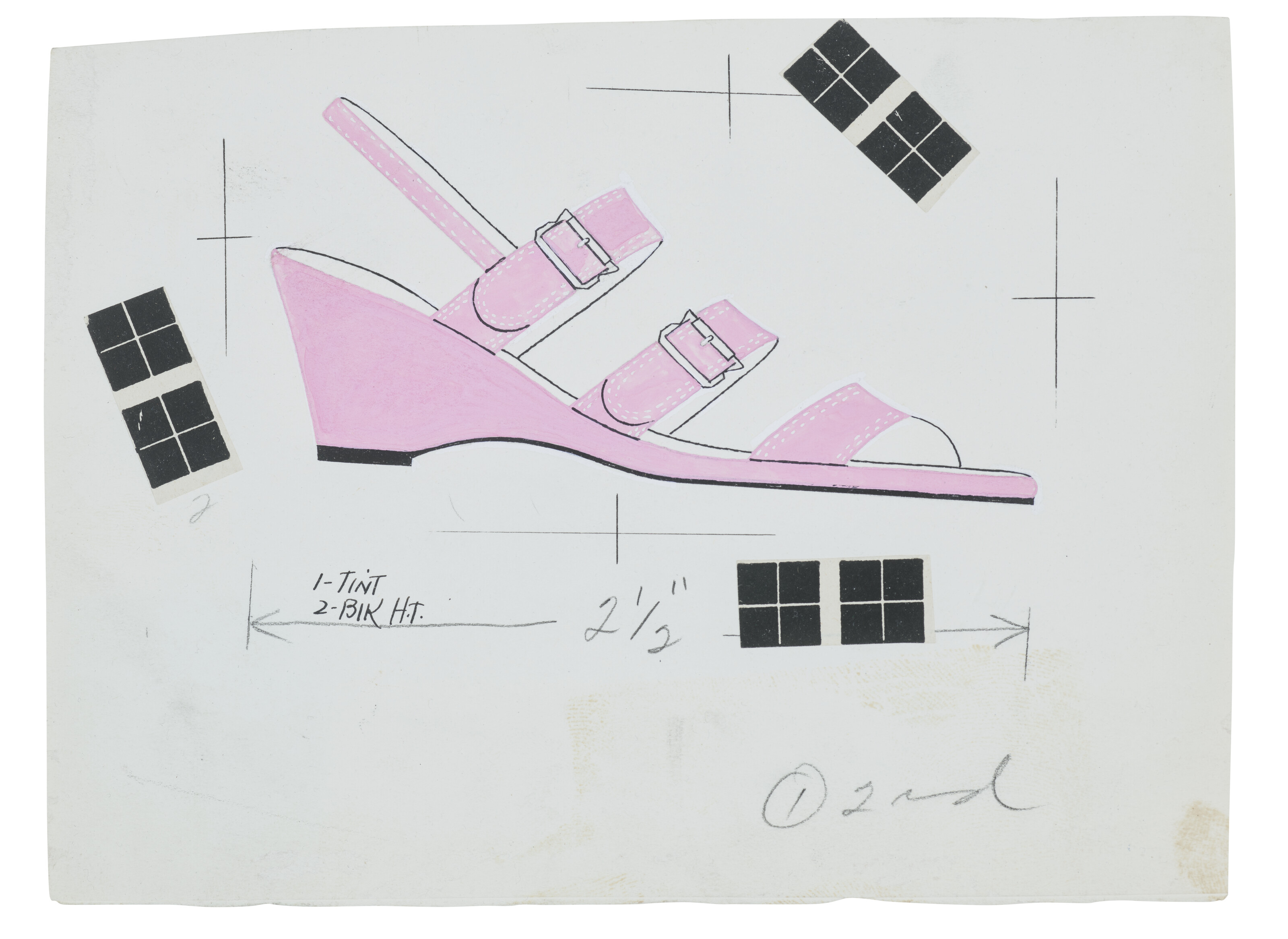 ANDY WARHOL (1928-1987), Pink Shoe | Christie's