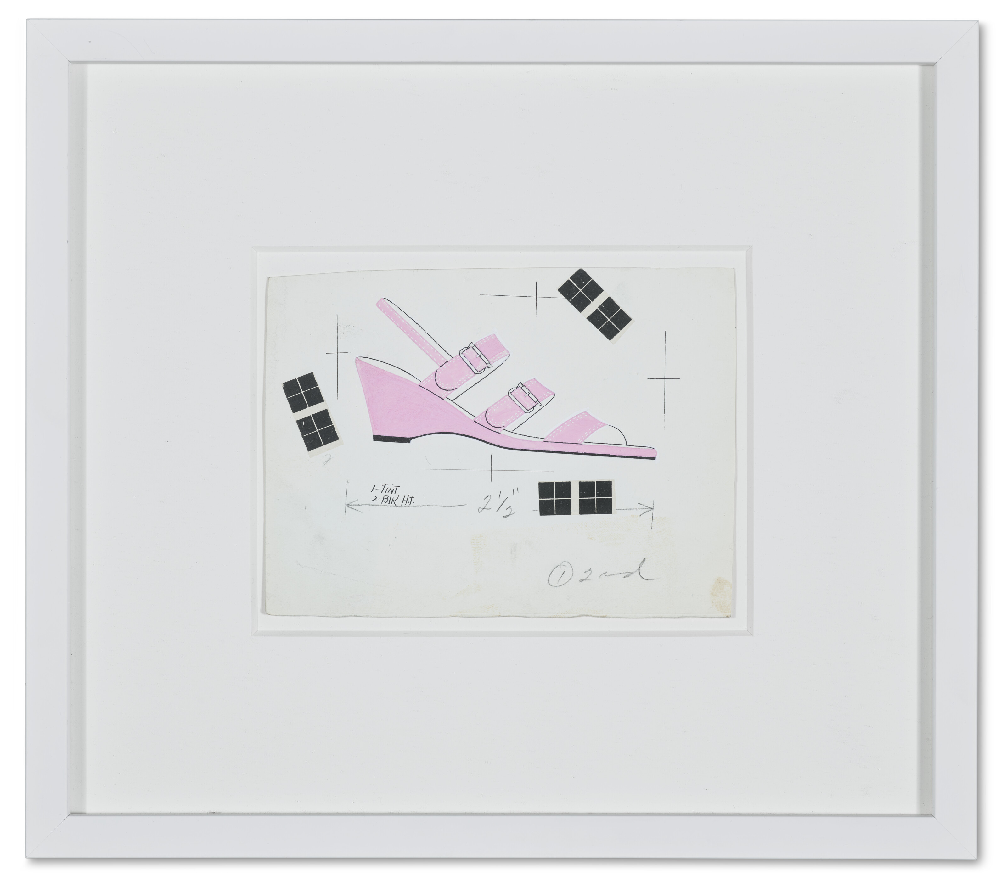 ANDY WARHOL (1928-1987), Pink Shoe | Christie's