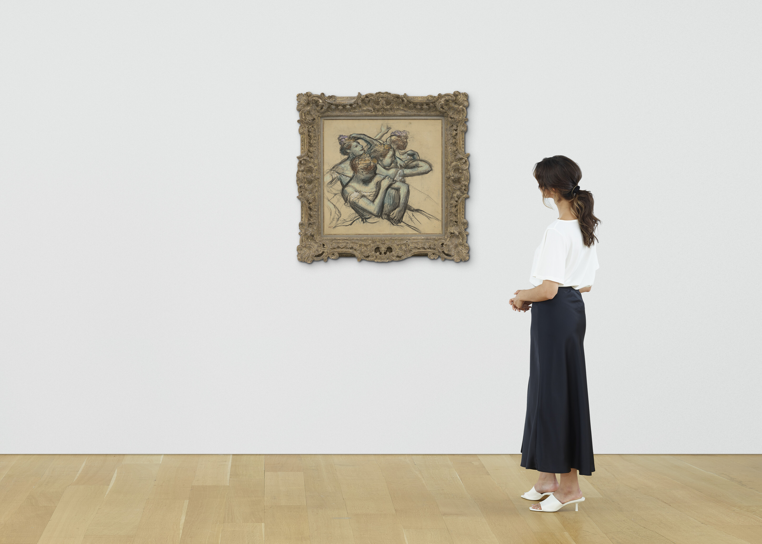 EDGAR DEGAS (1834-1917), Quatre danseuses à mi-corps | Christie's