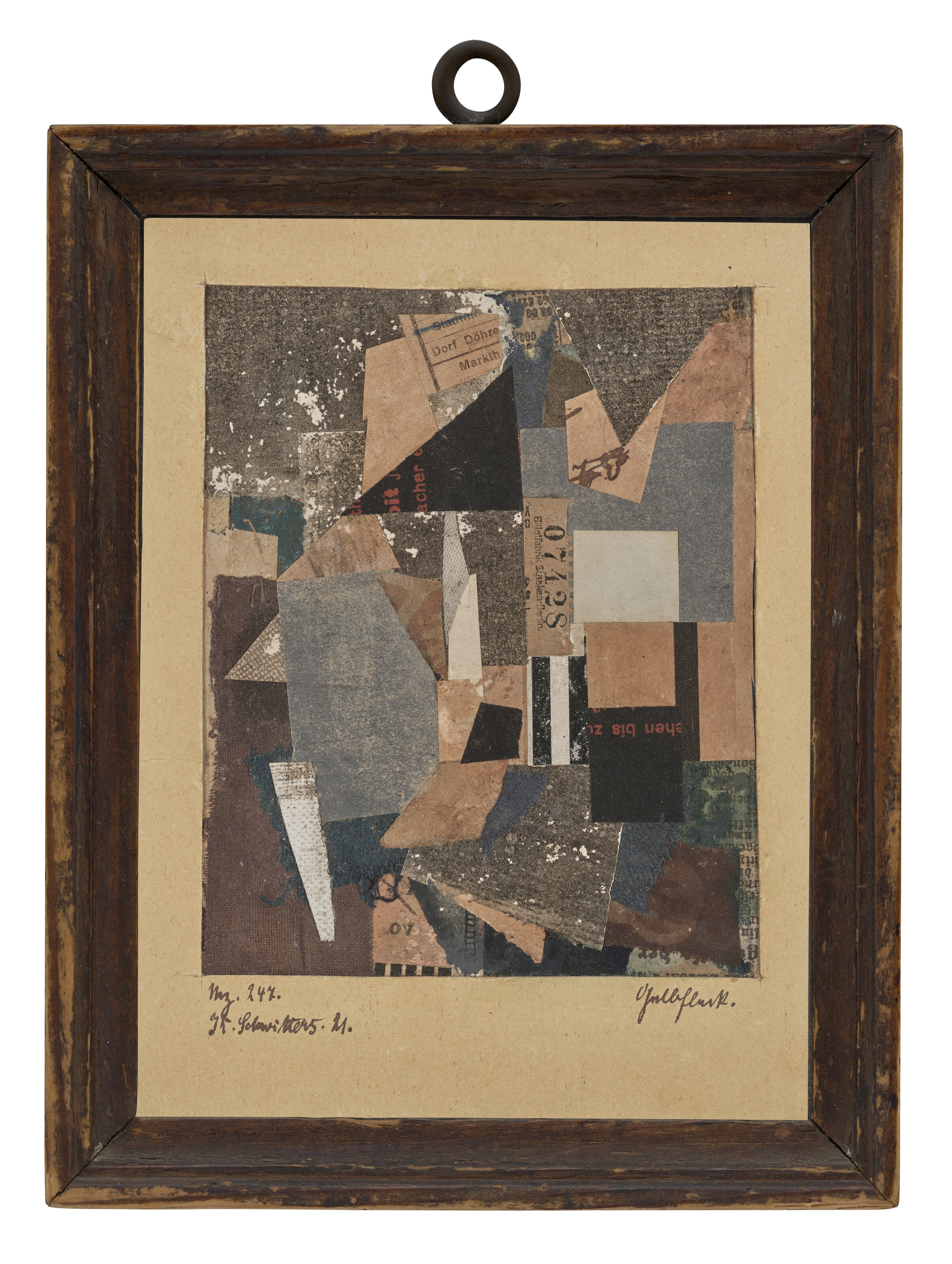 KURT SCHWITTERS (1887-1948), Mz. 247. Gelbfleck | Christie's