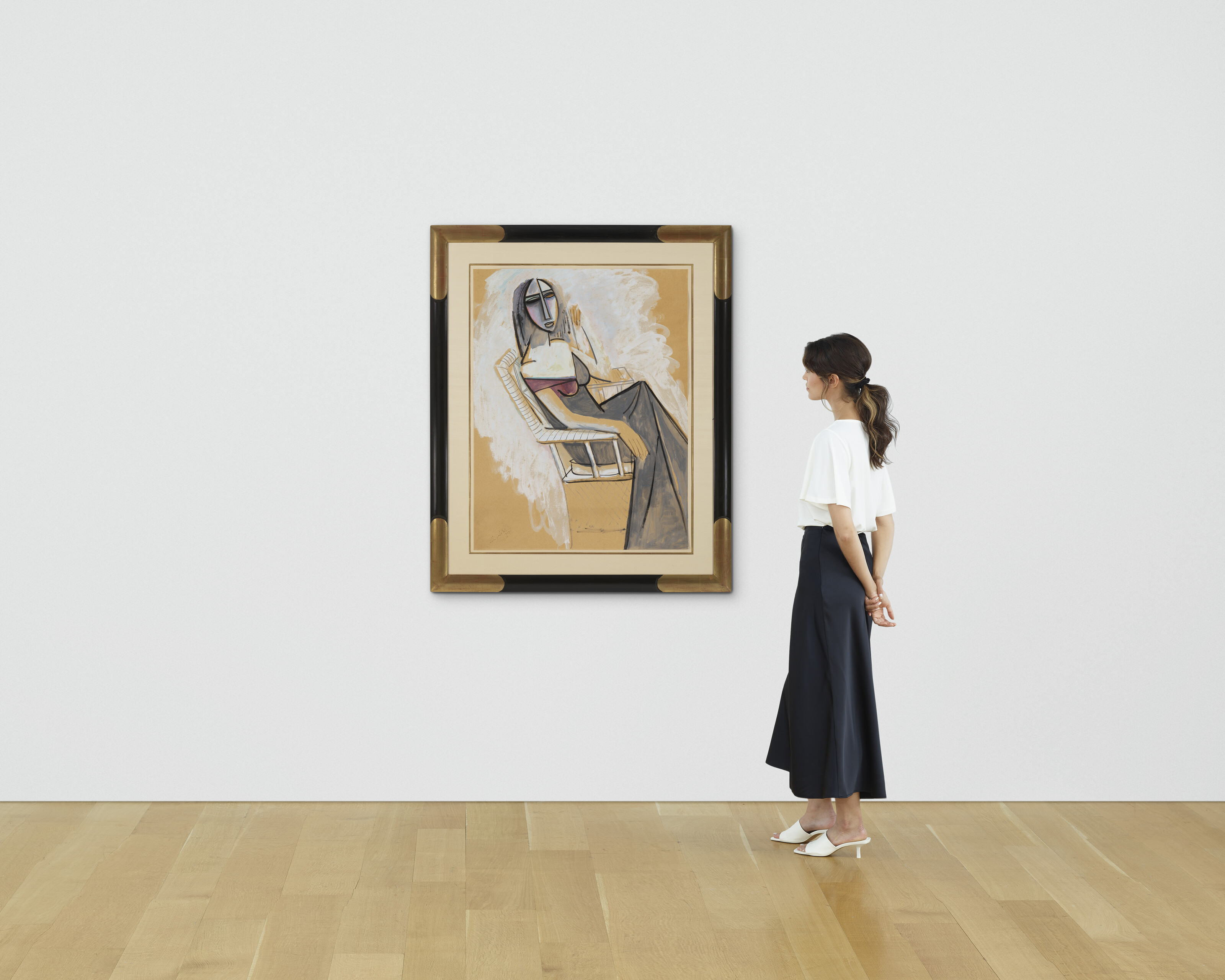 WIFREDO LAM (1902-1982), Portrait of Madame Nena Azpiazu | Christie's