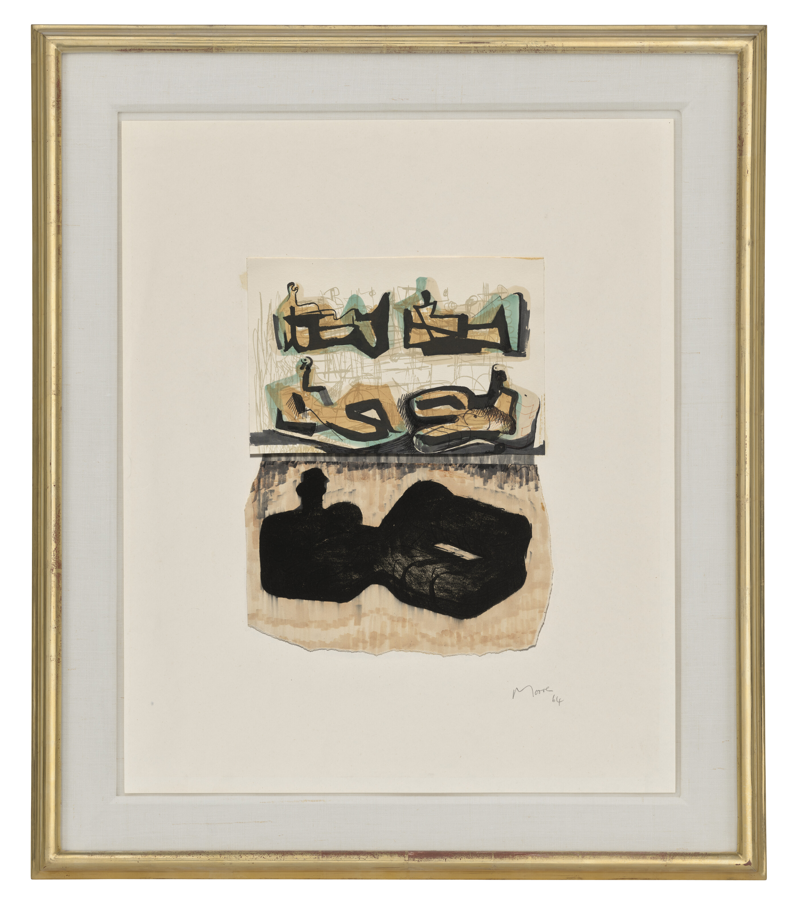 HENRY MOORE (1898-1986), Five Reclining Figures | Christie's