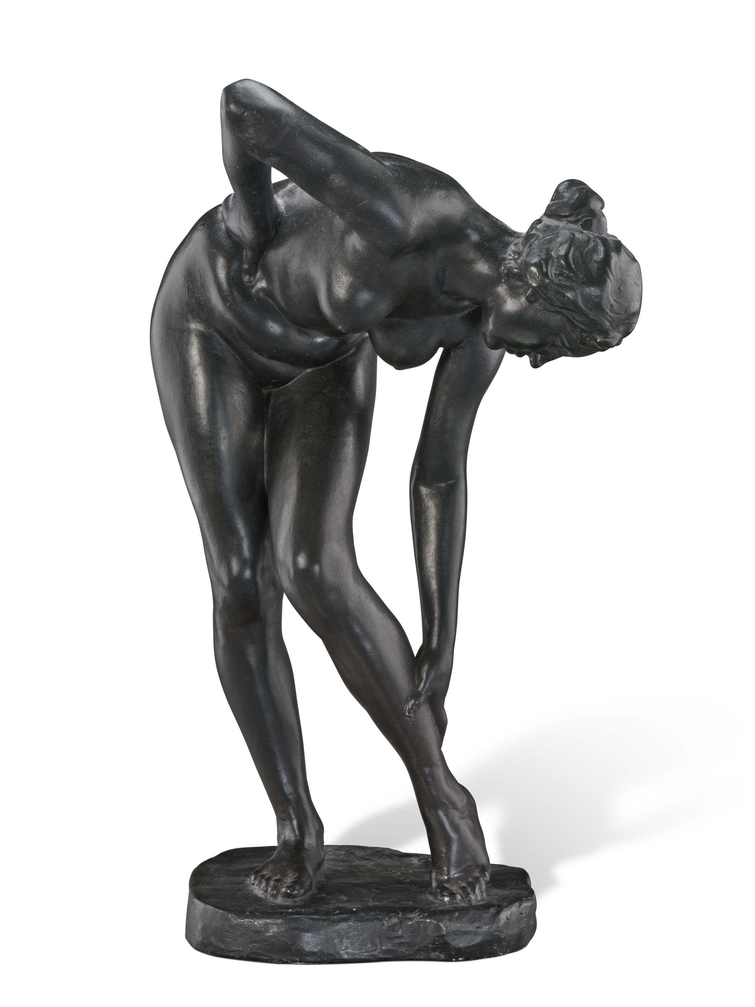 WILHELM LEHMBRUCK — Badendes Mädchen (Badende), Düsseldorf