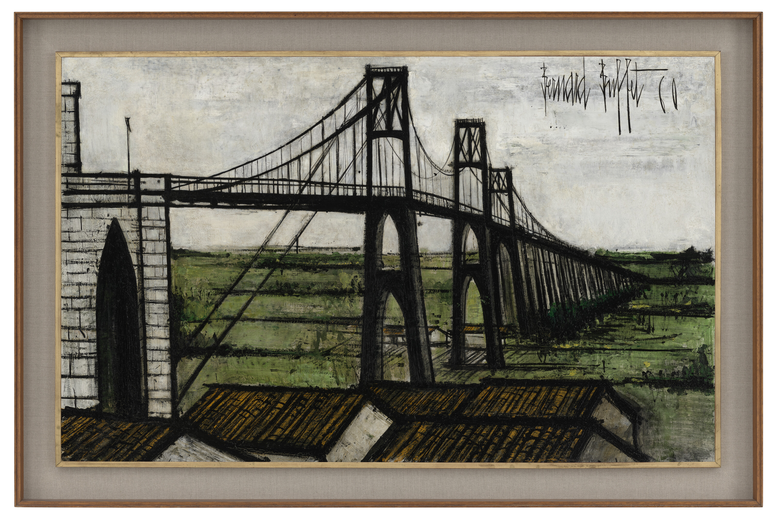 BERNARD BUFFET (1928-1999), Le pont suspendu | Christie's