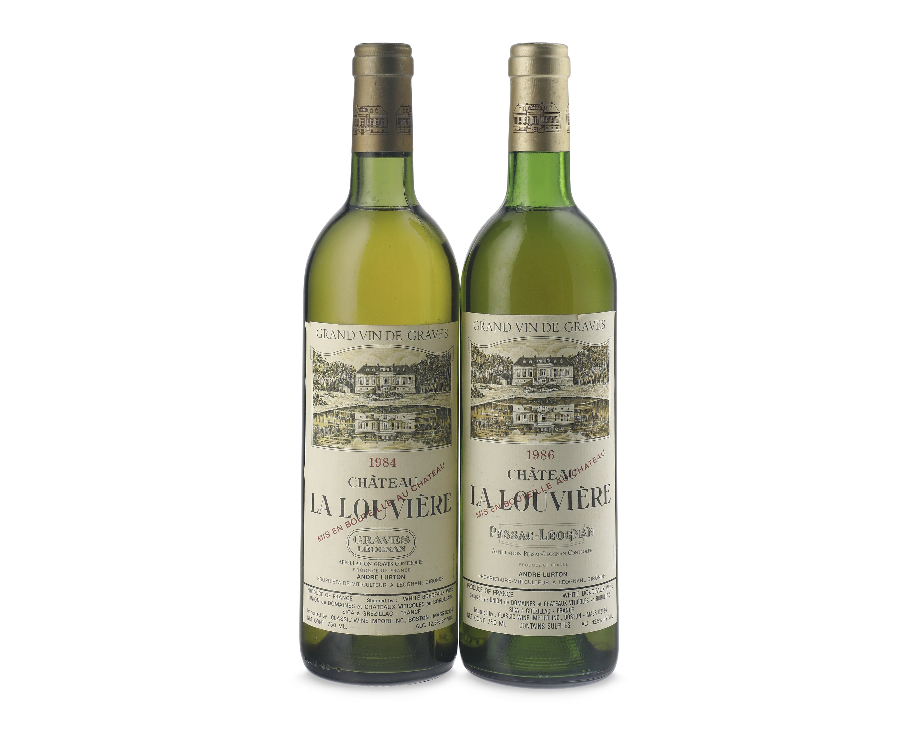 Château La Louvière, Blanc 'Vertical' | 1984 - 1986, Château La