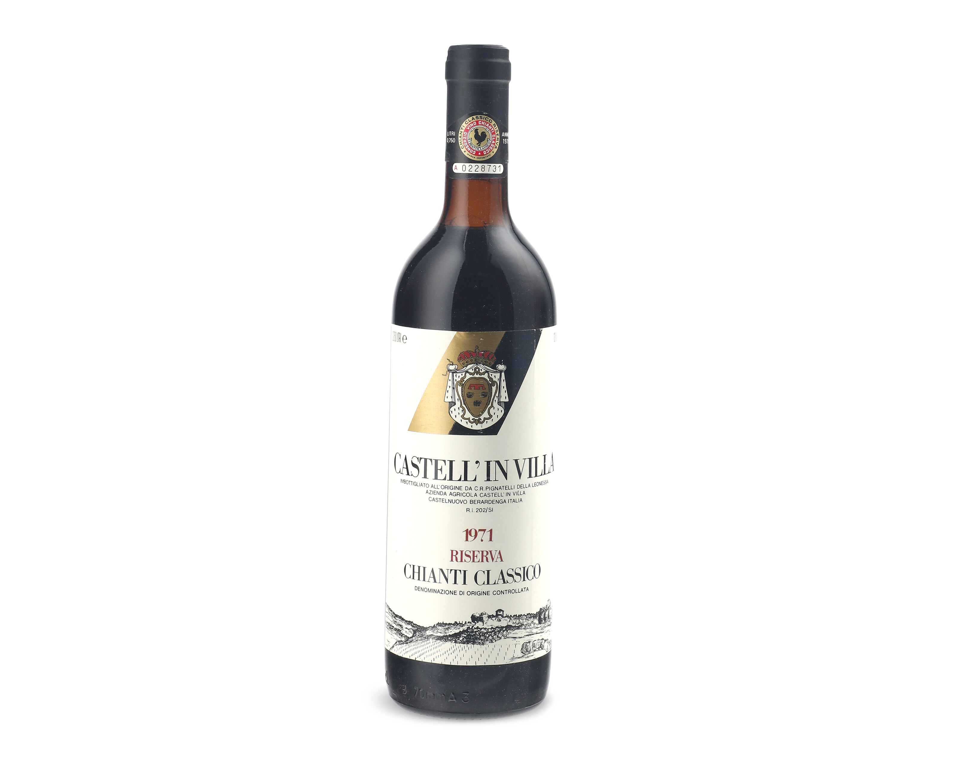 Castell 'In Villa, Chianti Classico Riserva 1971, Tuscanyu.vtsWith ...