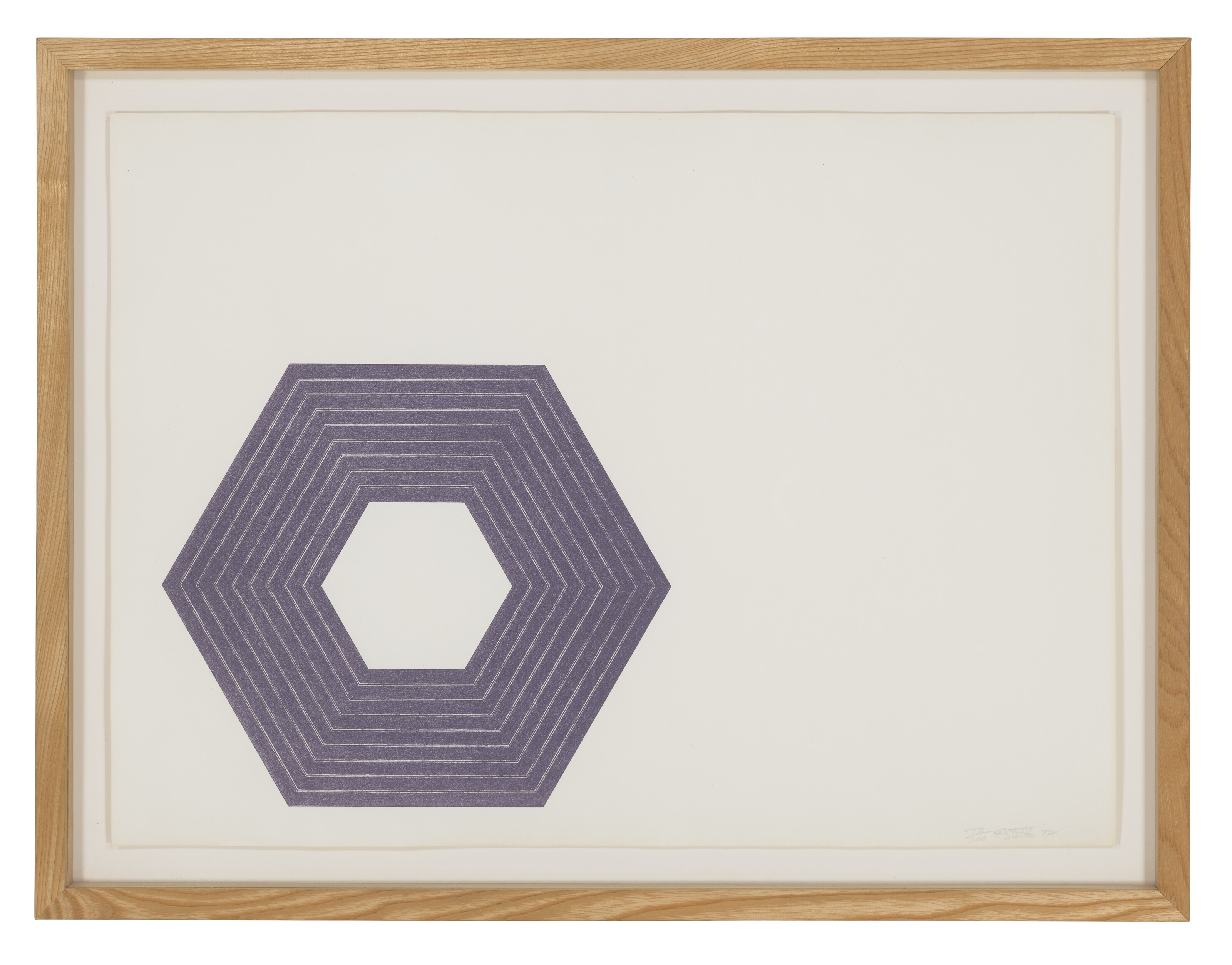 FRANK STELLA (1936-2024), Sidney Guberman, from Purple Series