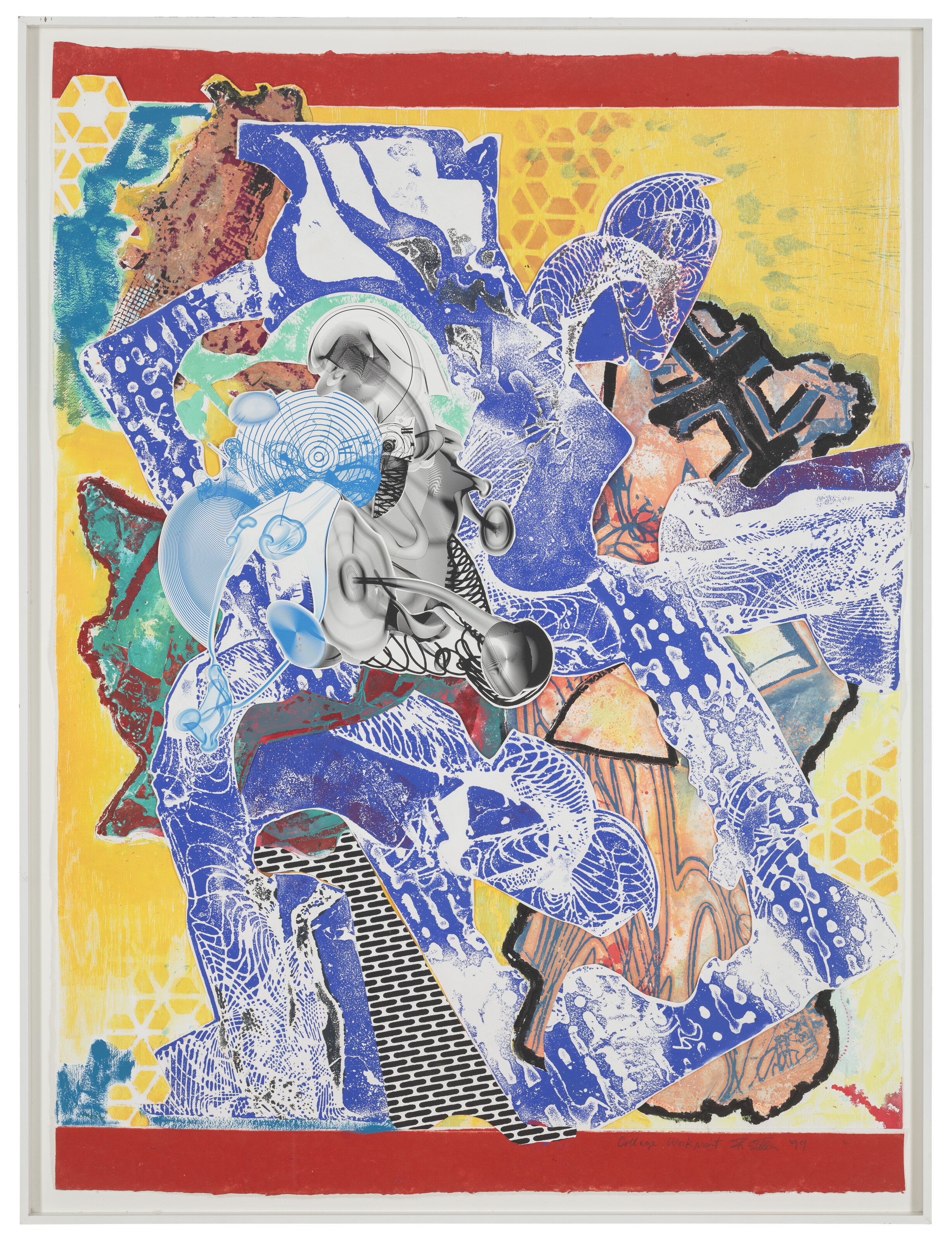FRANK STELLA (1936-2024), Ain Ghazal Variation | Christie's