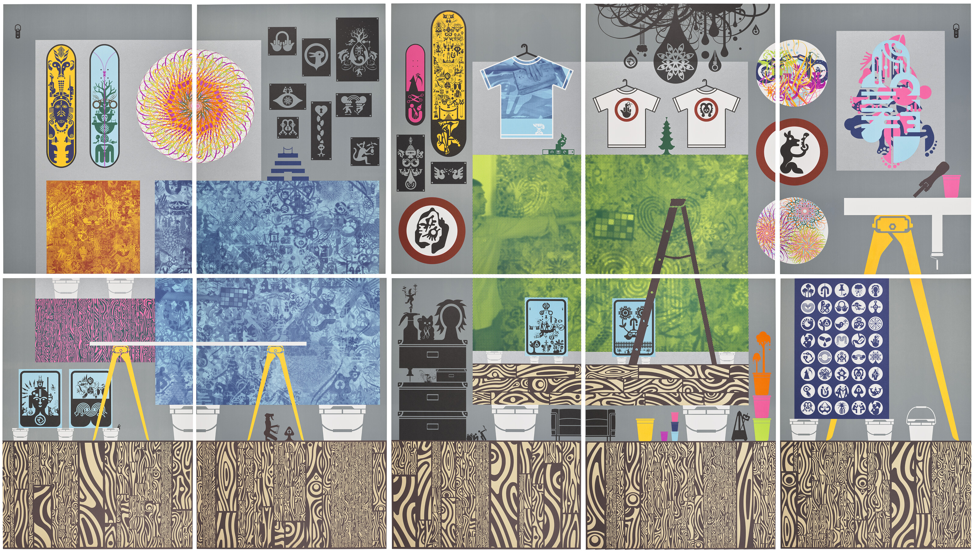 RYAN MCGINNESS (B. 1972), Studio View | Christie's