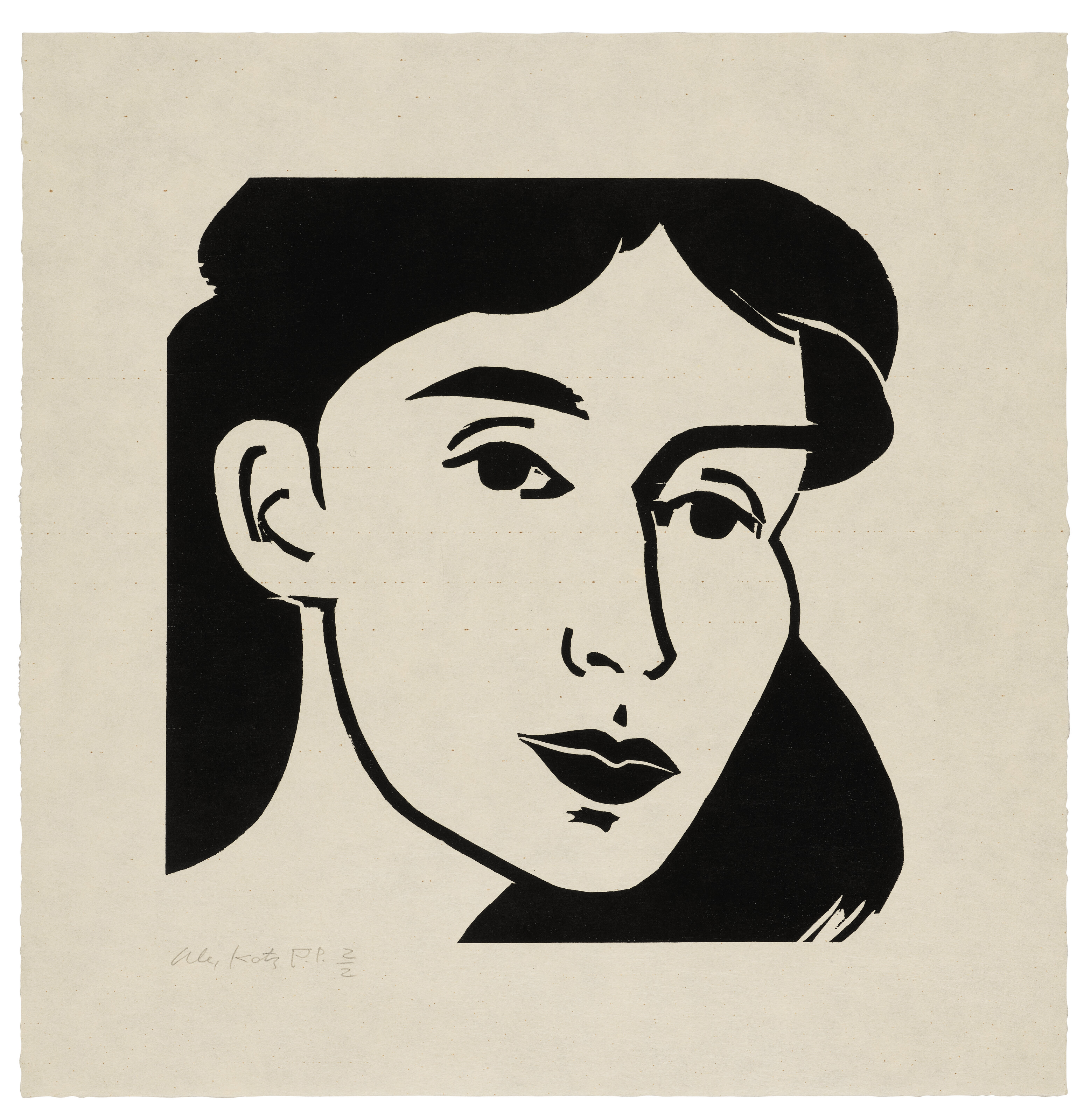 ALEX KATZ (B. 1927), Vivien | Christie's