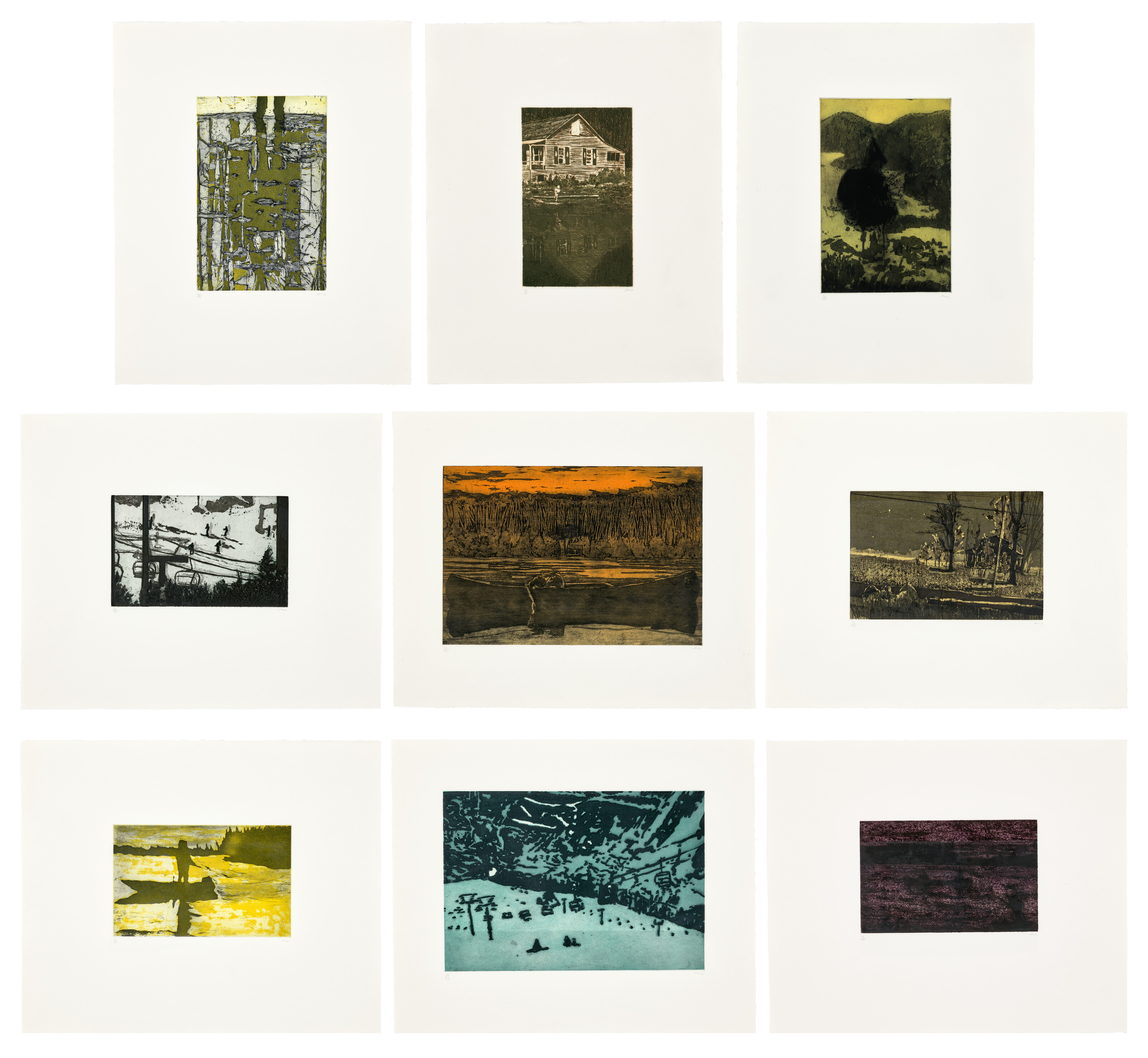 PETER DOIG (B. 1959), Grasshopper: nine prints | Christie's