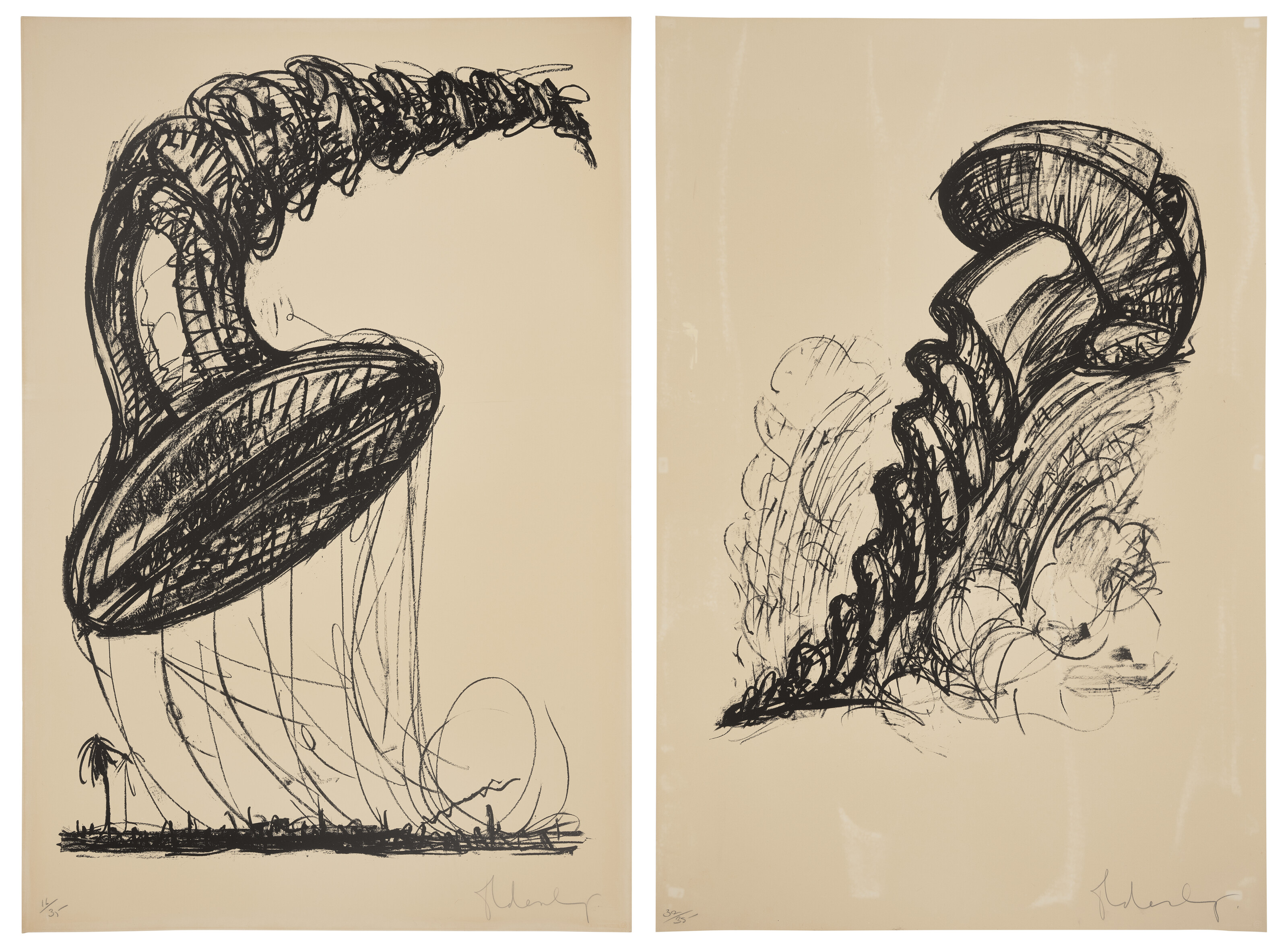 CLAES OLDENBURG (1929-2022), Two prints by the artist | Christie's