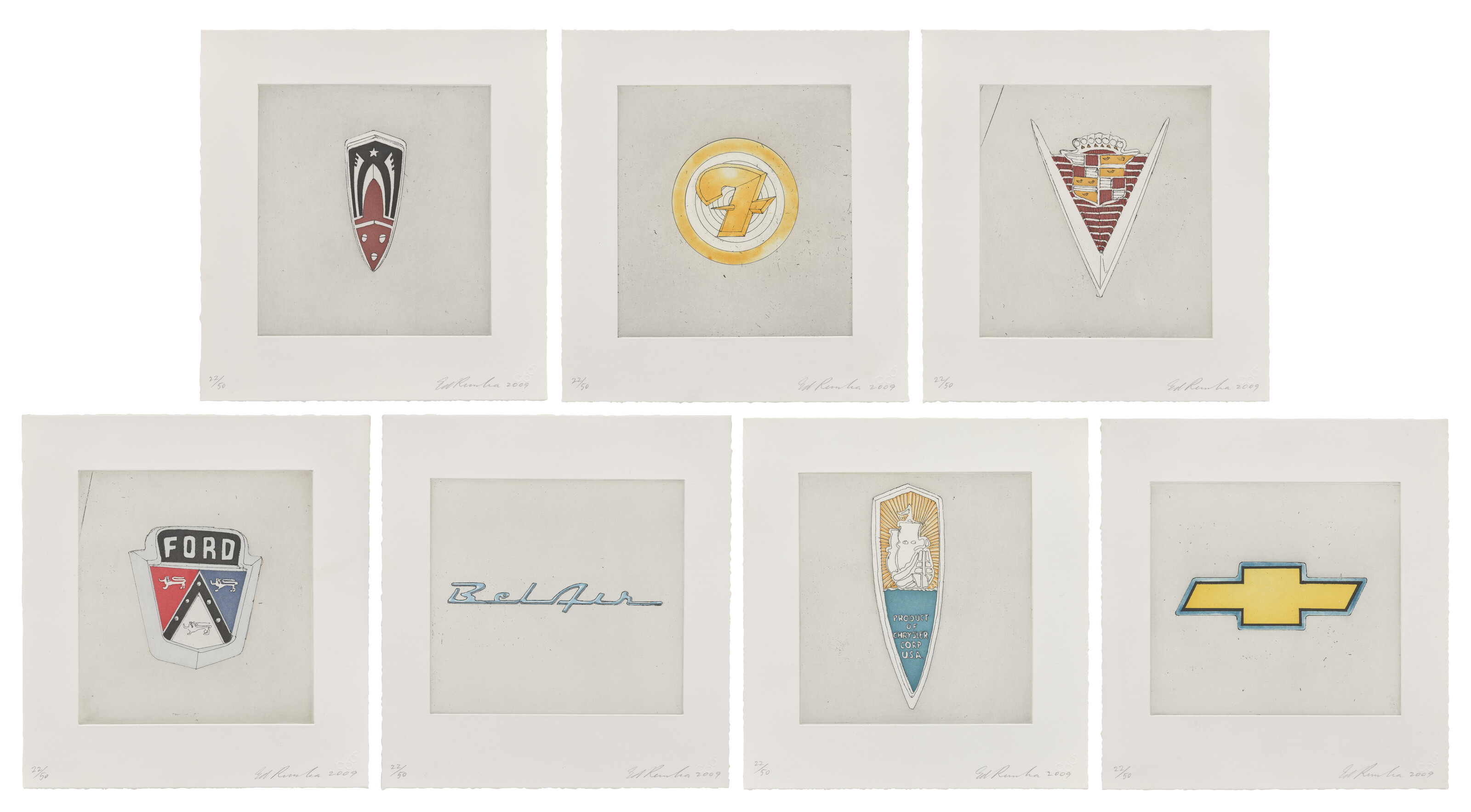 ED RUSCHA (B. 1937), Motor City | Christie's