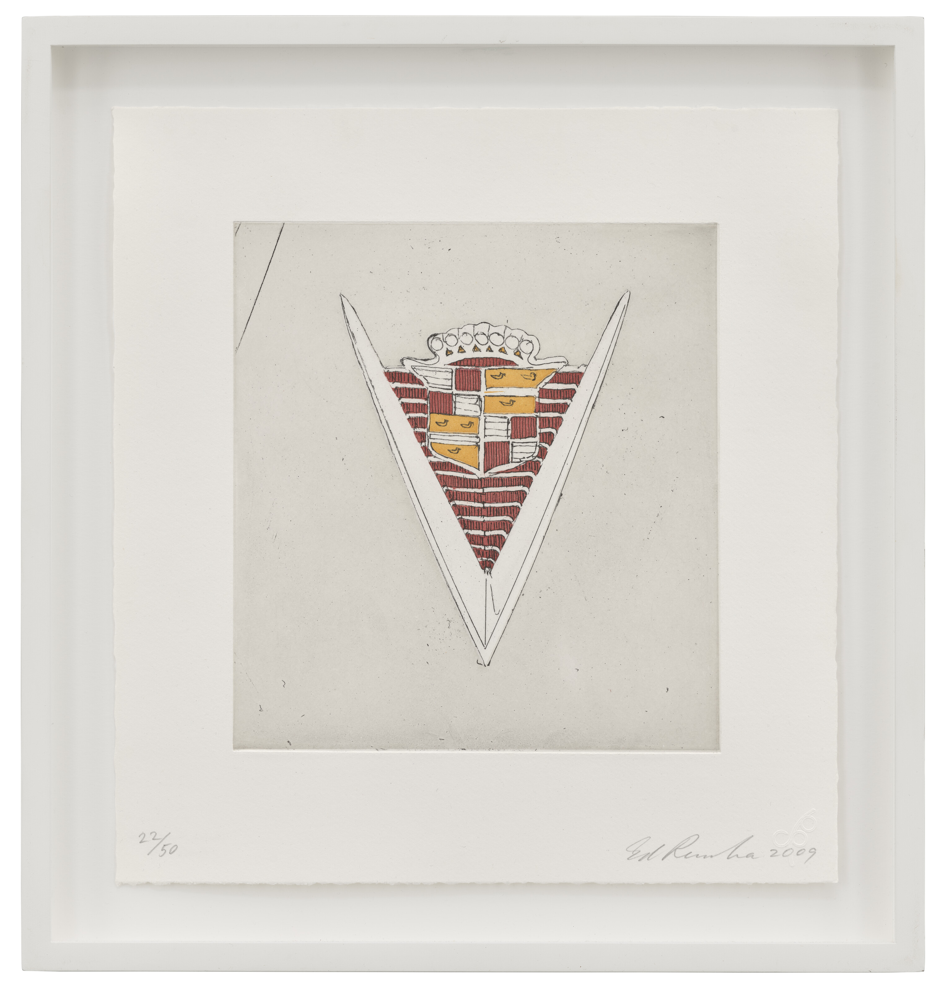 ED RUSCHA (B. 1937), Motor City | Christie's