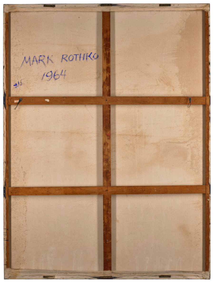 Mark Rothko, No. 15 (Two Greens and Red Stripe)