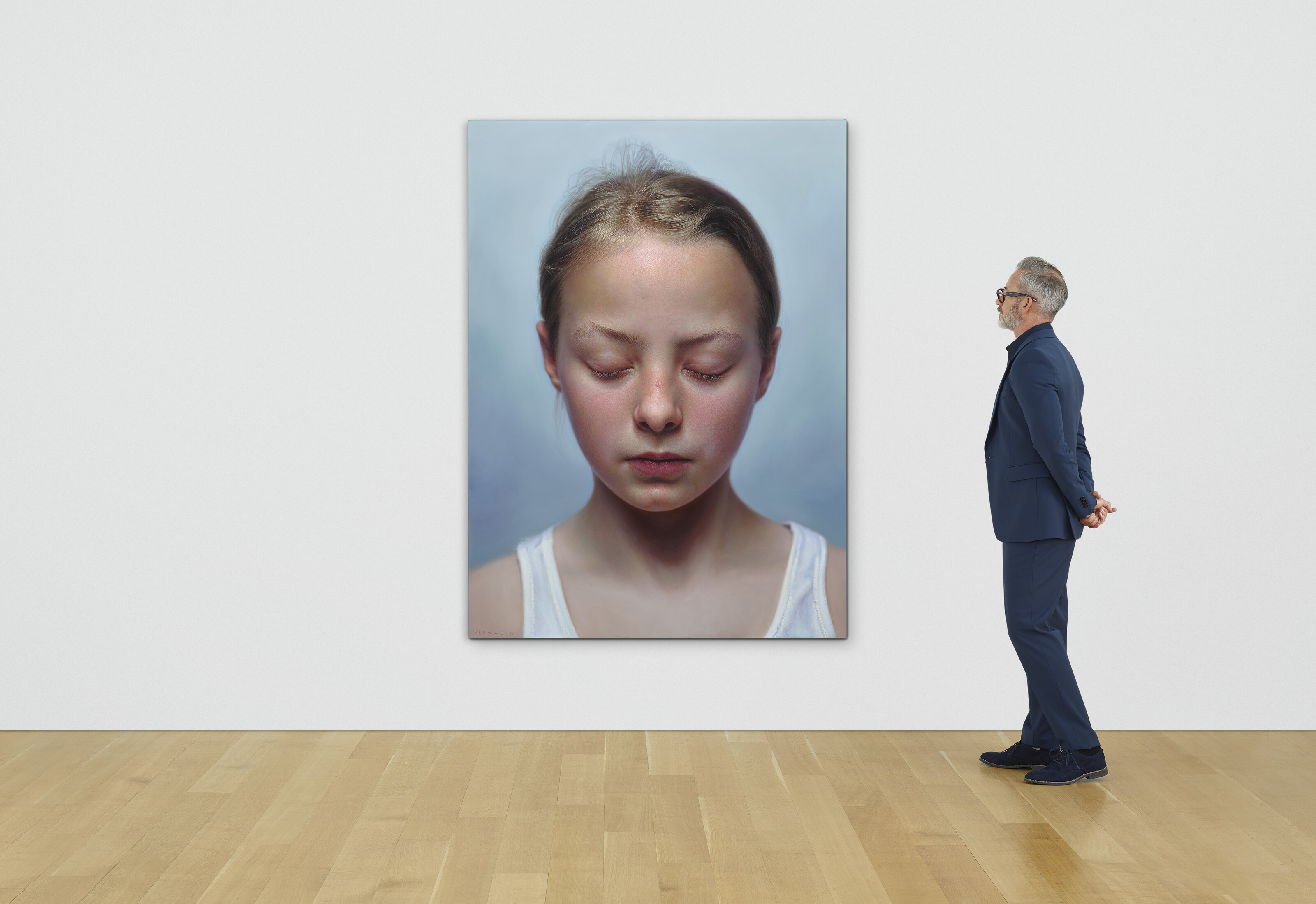 GOTTFRIED HELNWEIN (B. 1948), Head of a Child IV | Christie's