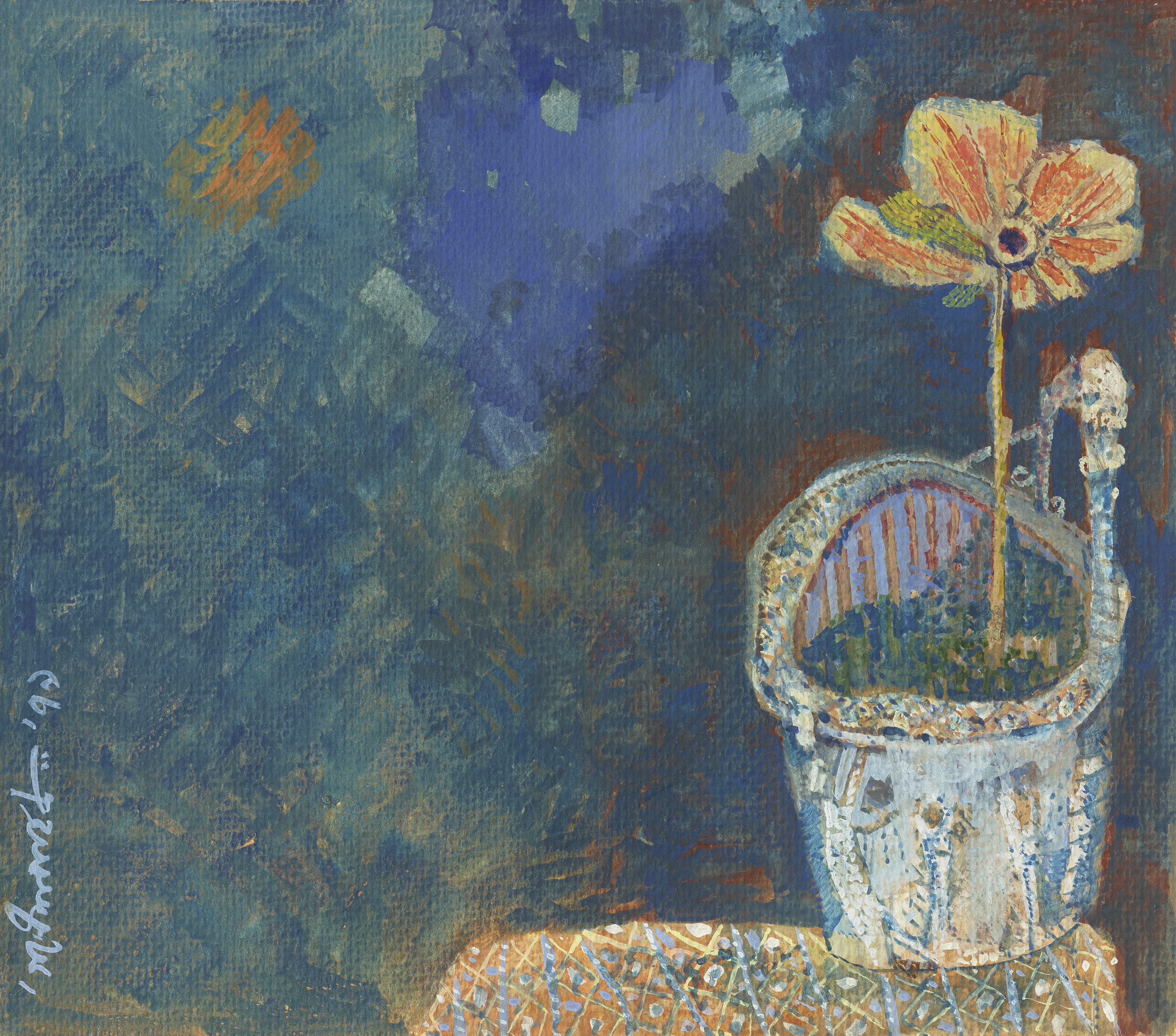 Ganesh Pyne, Untitled (Still Life), 1979, offered in South Asian Modern + Contemporary Art on 25 March 2026 at Christie's in New York