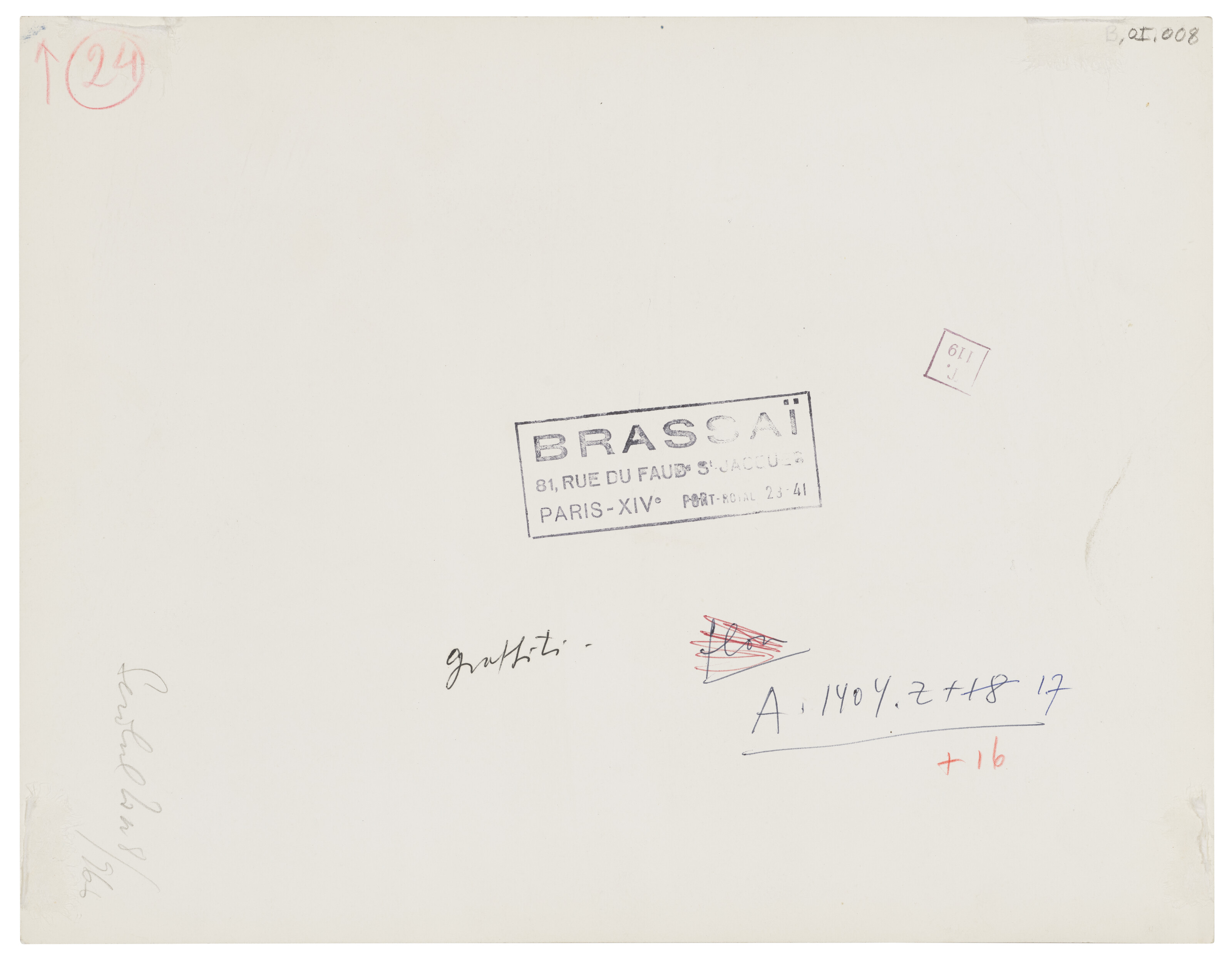 BRASSAÏ (1899–1984), Graffiti, c. 1930s | Christie's
