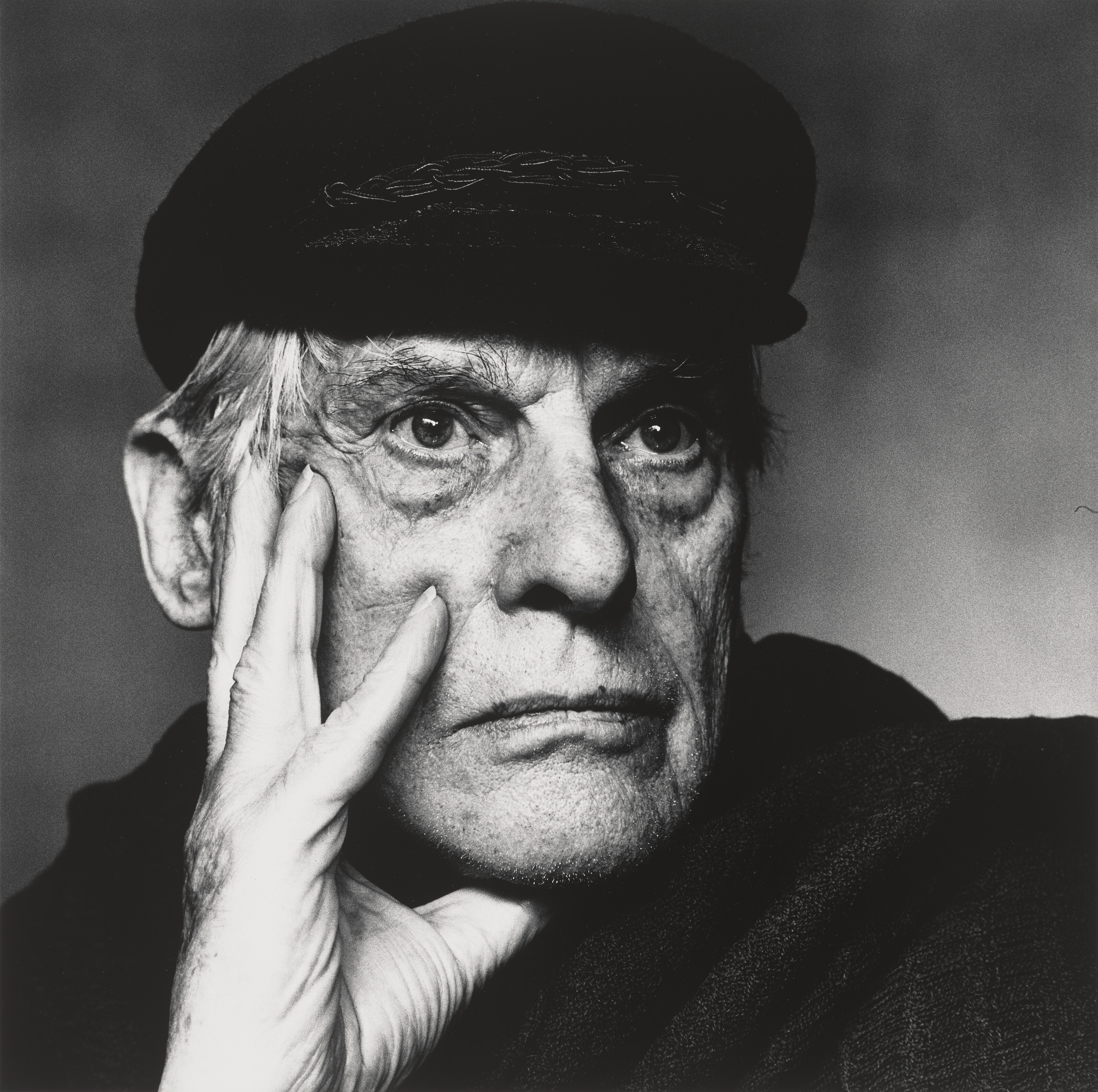 IRVING PENN (1917–2009), Willem de Kooning, Long Island, New York