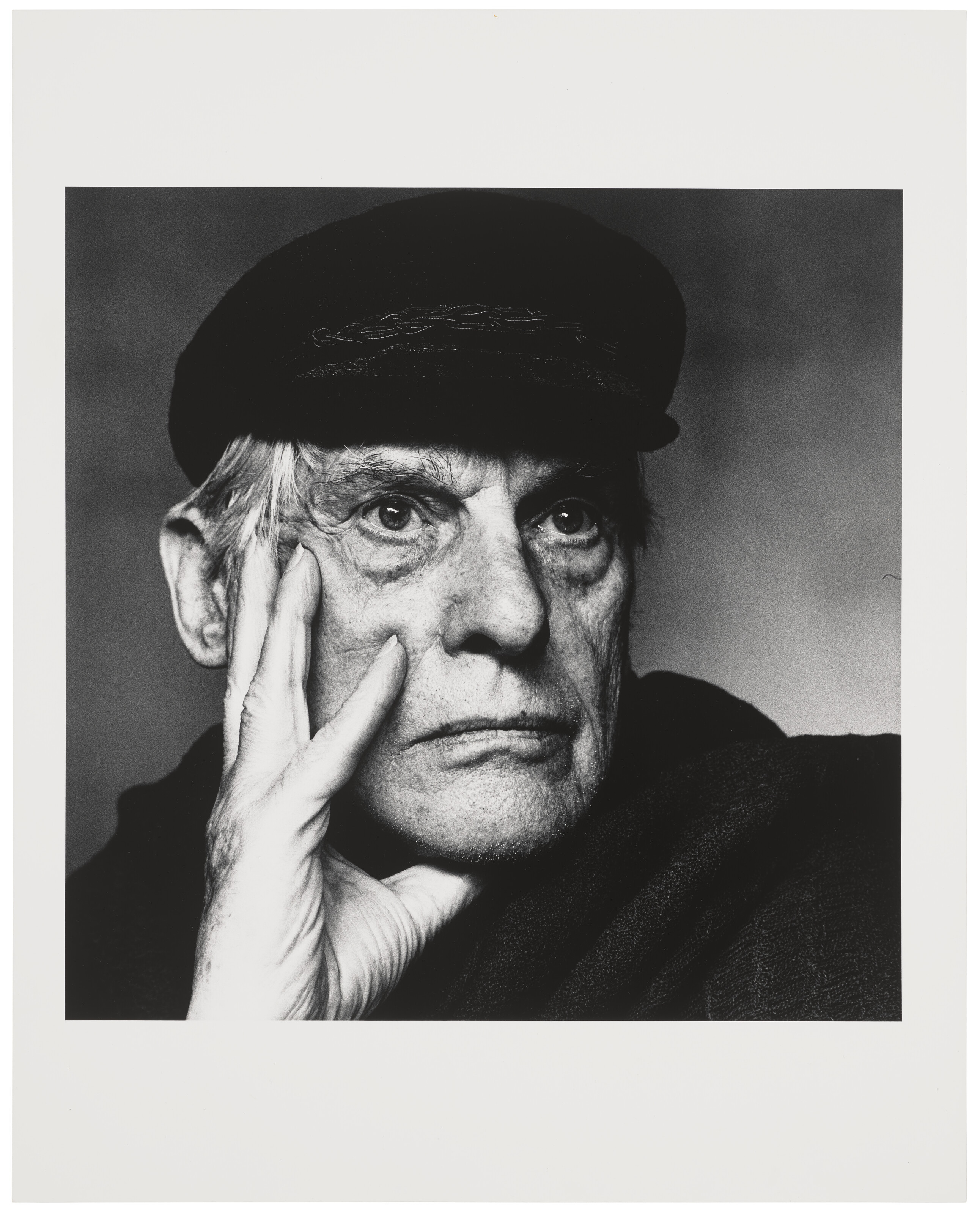 IRVING PENN (1917–2009), Willem de Kooning, Long Island, New York